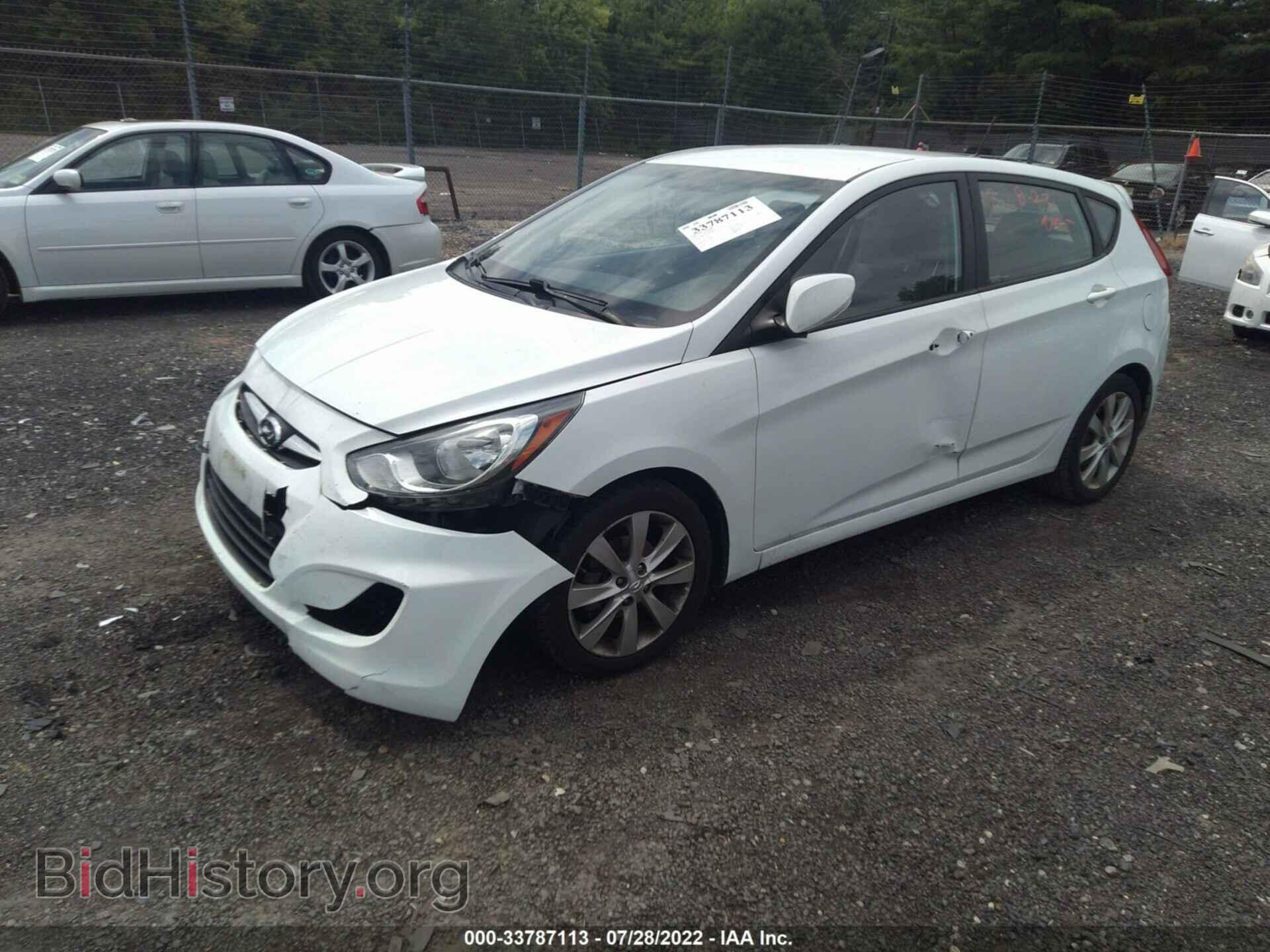 2013 HYUNDAI ACCENT - VIN: KMHCU5AE5DU090670 - Фото 2