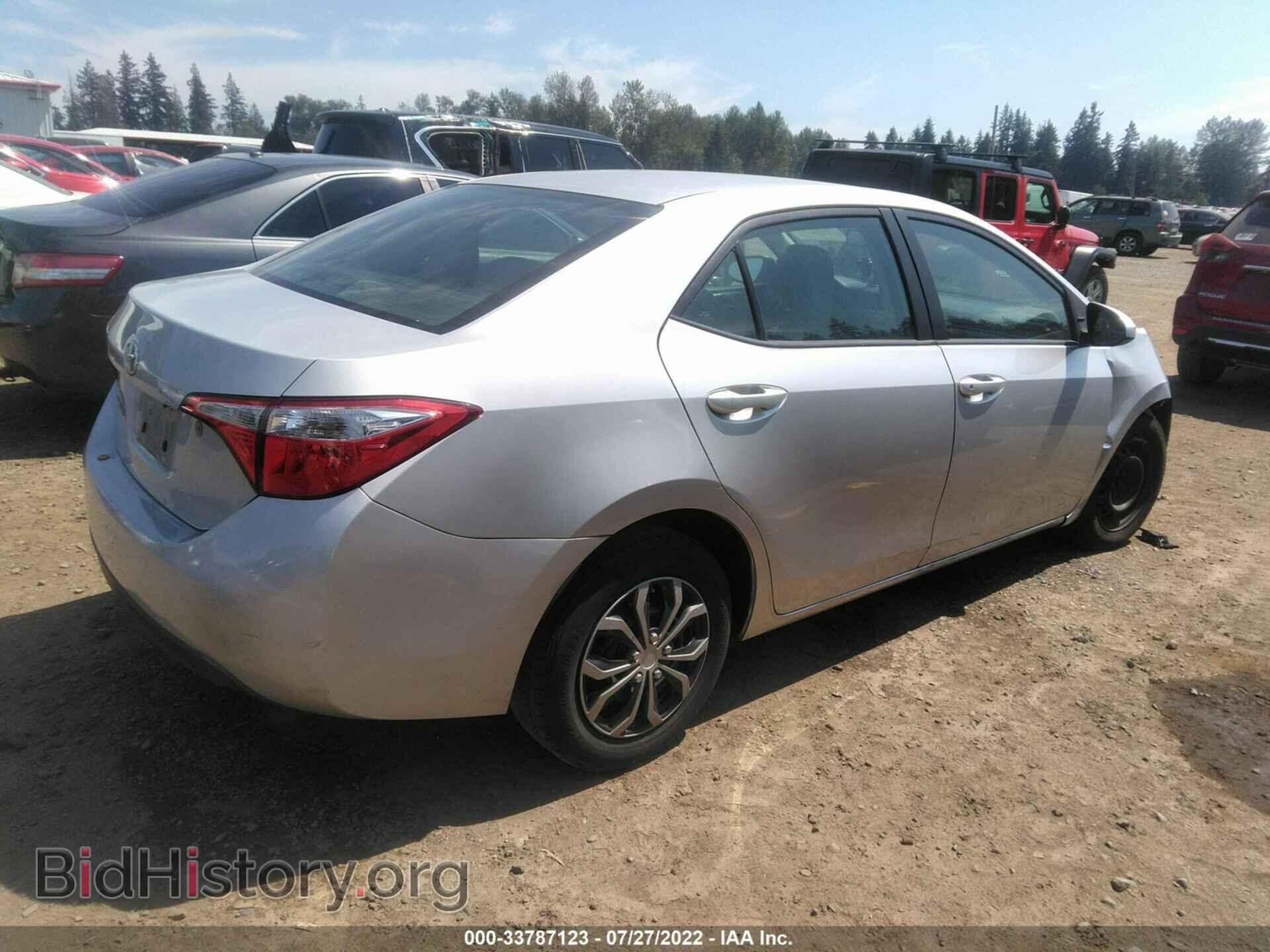 2014 TOYOTA COROLLA - VIN: 2T1BURHE0EC173094 - Фото 4