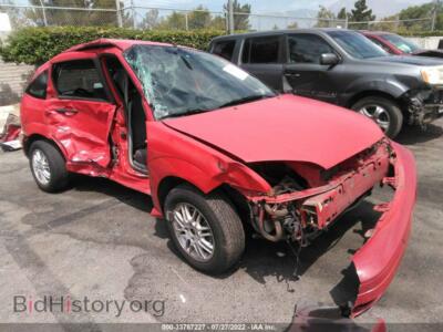 2006 Ford FOCUS S/SE/SES, красный — VIN 1FAHP37NX6W147763, IAAI