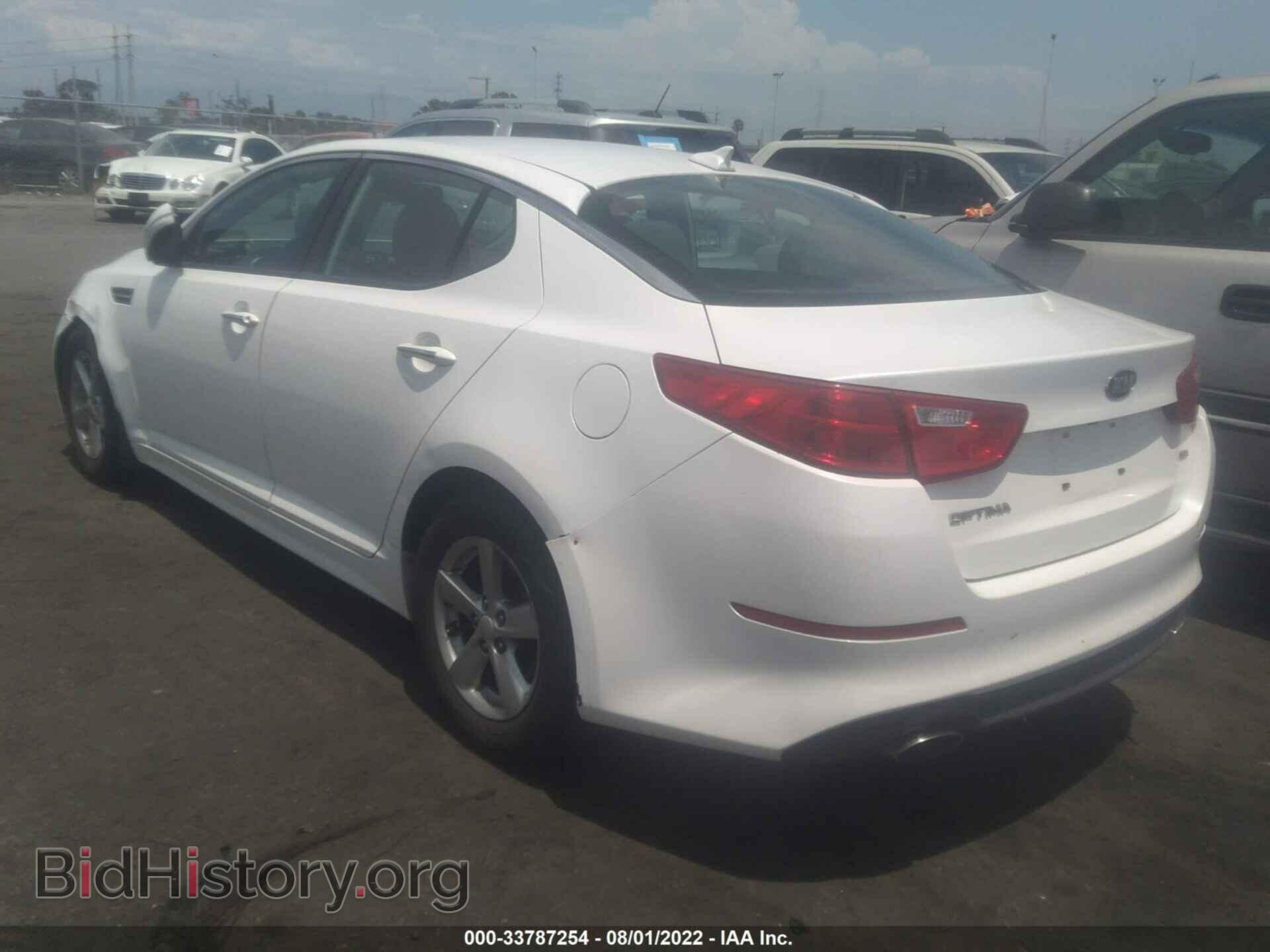 2015 KIA OPTIMA - VIN: KNAGM4A70F5652289 - Фото 3
