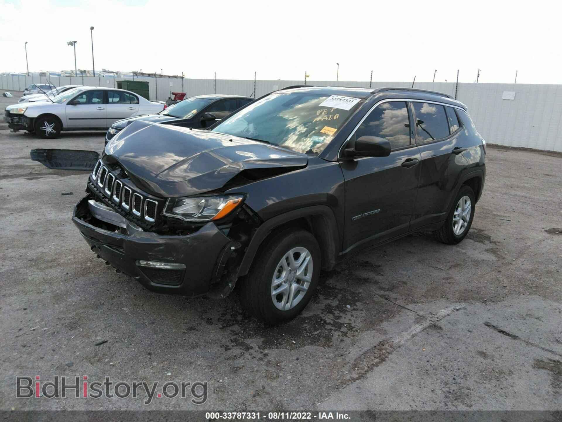 2021 JEEP COMPASS - VIN: 3C4NJCAB9MT508481 - Фото 2