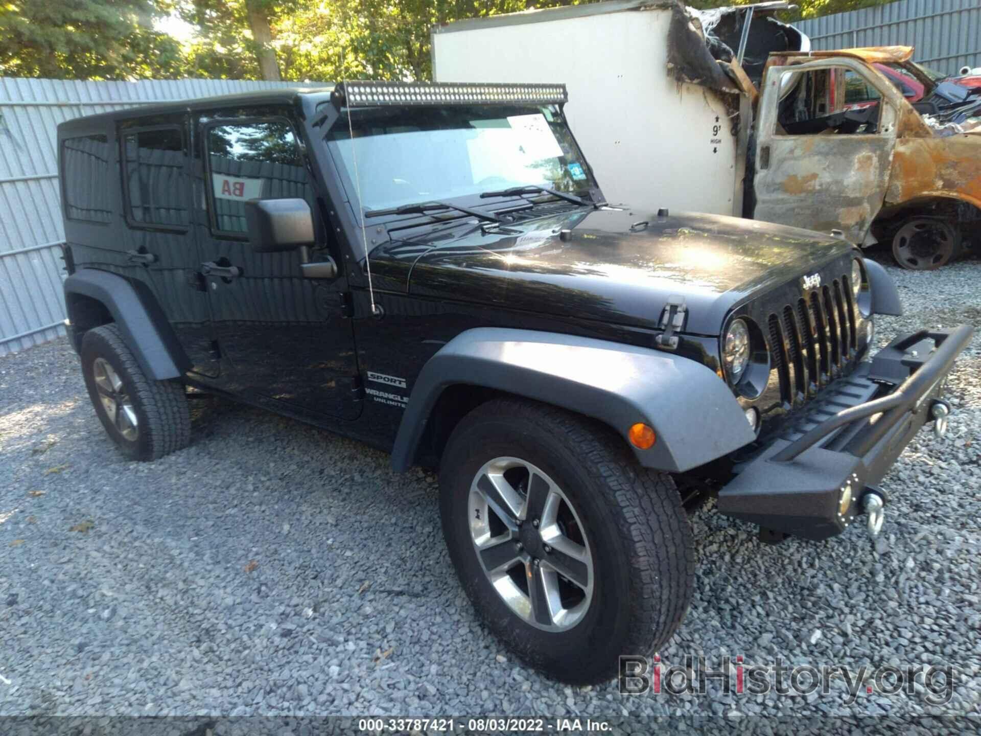 Photo 1C4BJWDG3GL102921 - JEEP WRANGLER UNLIMITED 2016