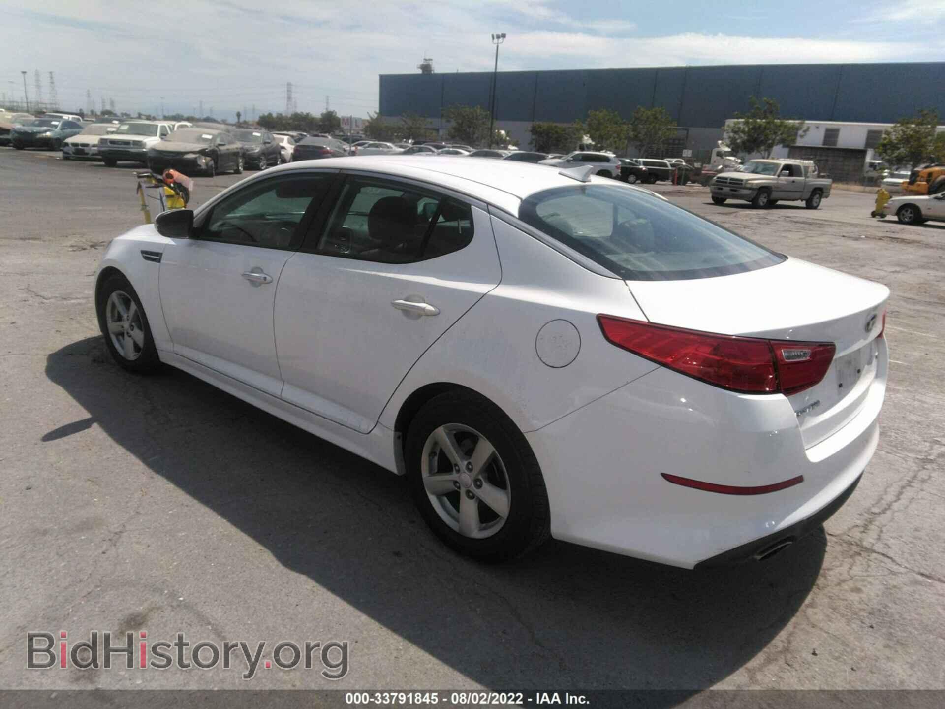 2015 KIA OPTIMA - VIN: KNAGM4A74F5602365 - Фото 3