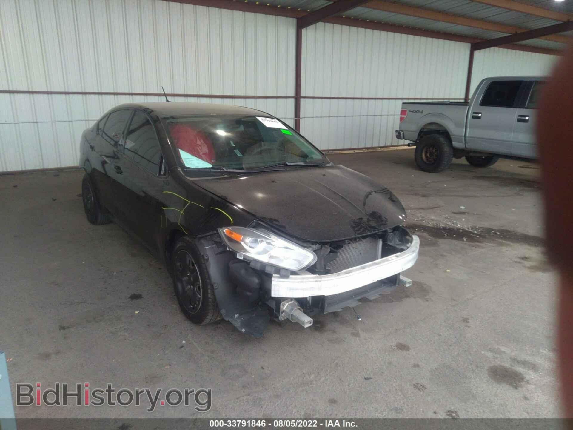 Photo 1C3CDFAAXGD506776 - DODGE DART 2016