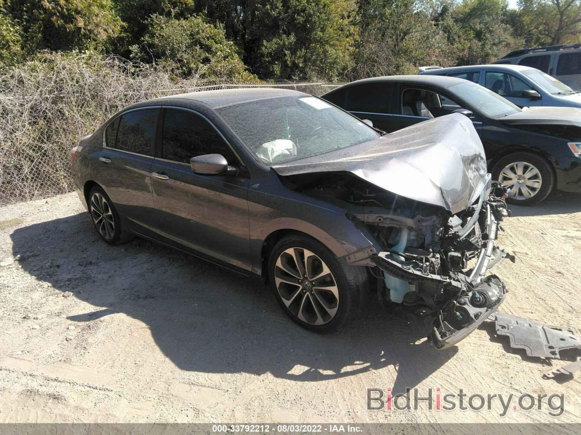 Photo 1HGCR2F51FA180482 - HONDA ACCORD SEDAN 2015