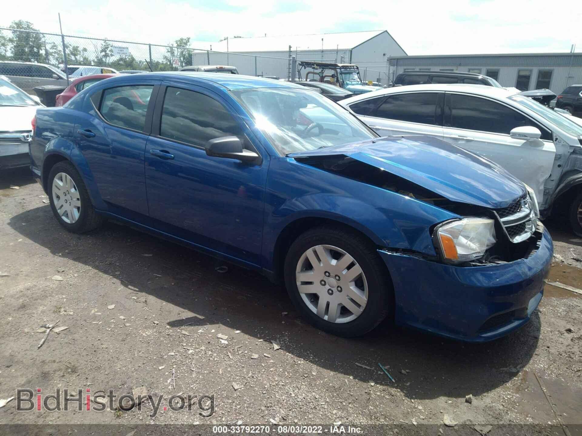 Фотография 1C3CDZAB6DN529472 - DODGE AVENGER 2013