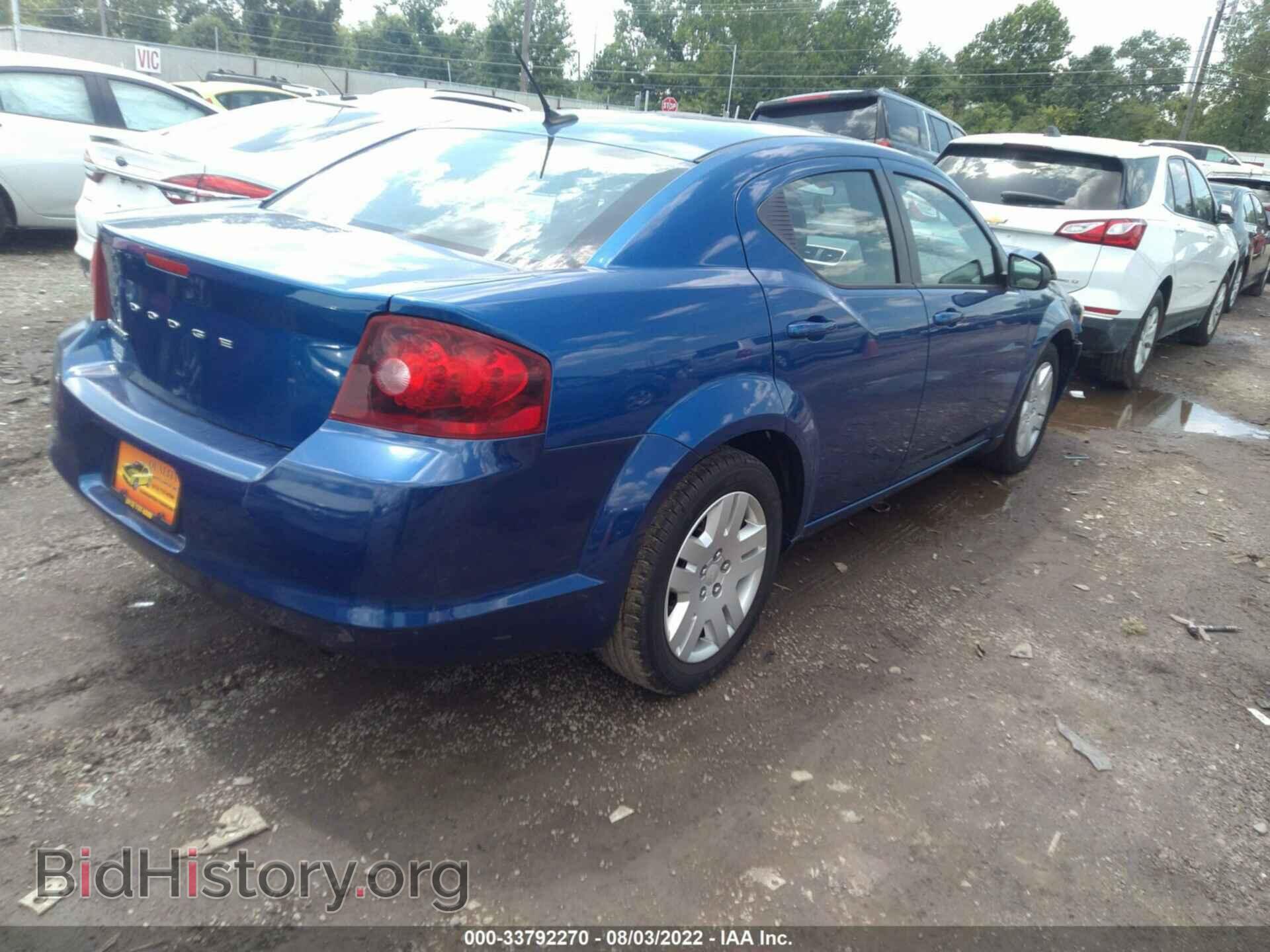 2013 DODGE AVENGER - VIN: 1C3CDZAB6DN529472 - Фото 4