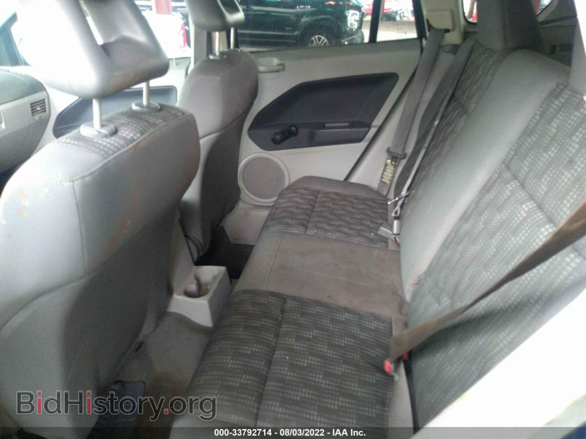 2007 DODGE CALIBER - VIN: 1B3HB28B67D231309 - Фото 8