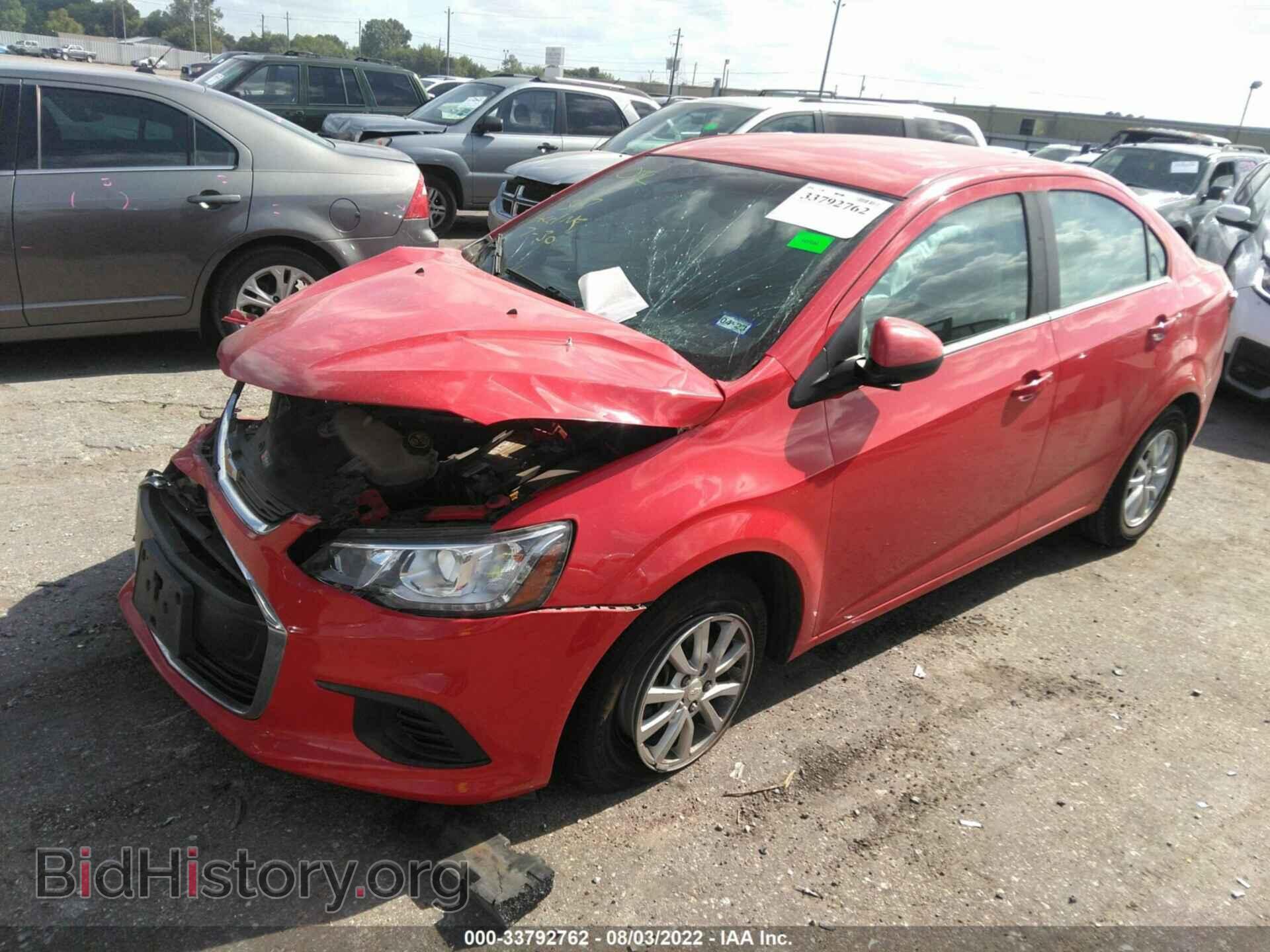 2017 CHEVROLET SONIC - VIN: 1G1JD5SH4H4133463 - Фото 2