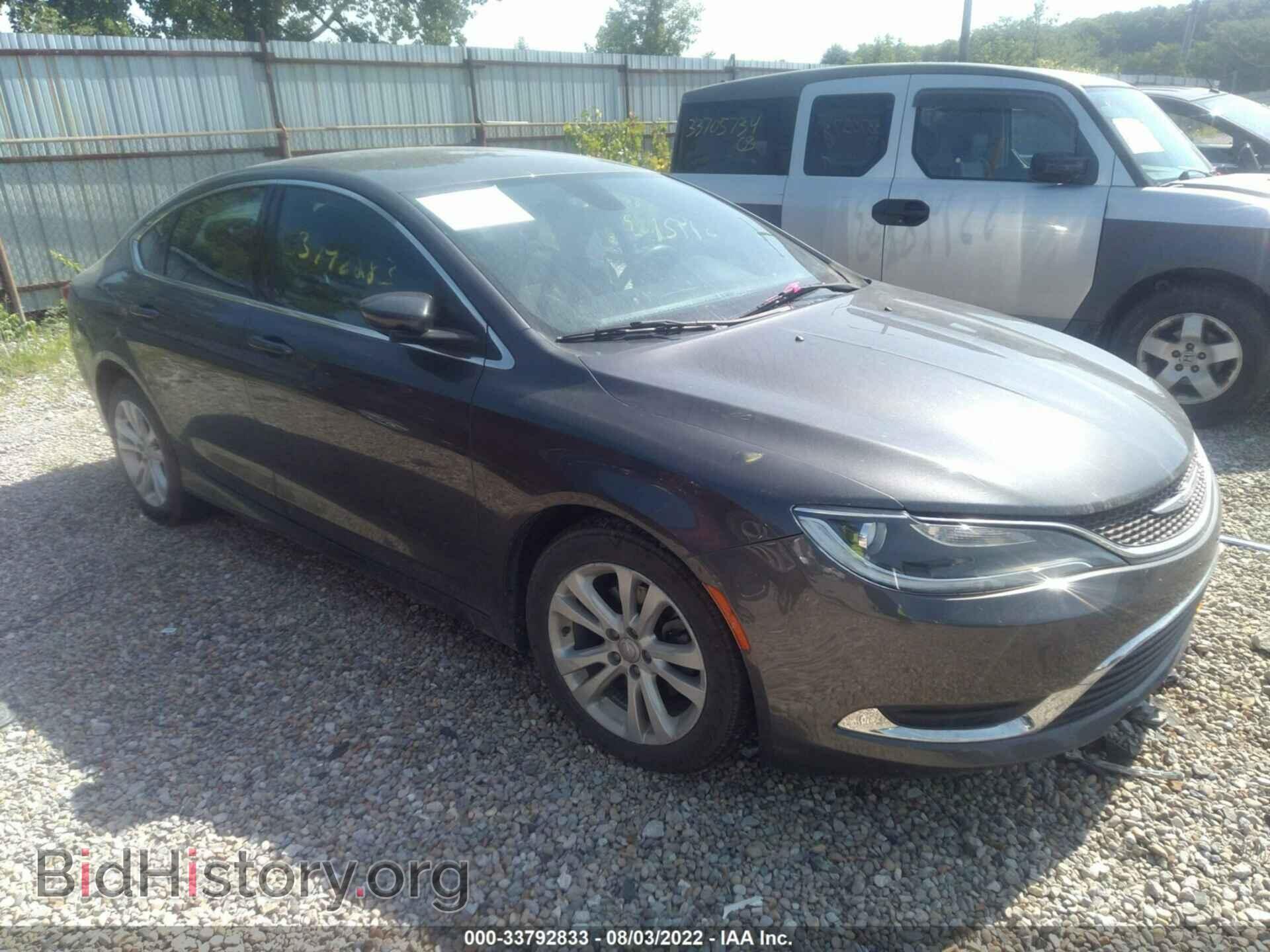 Фотография 1C3CCCAB3FN502801 - CHRYSLER 200 2015