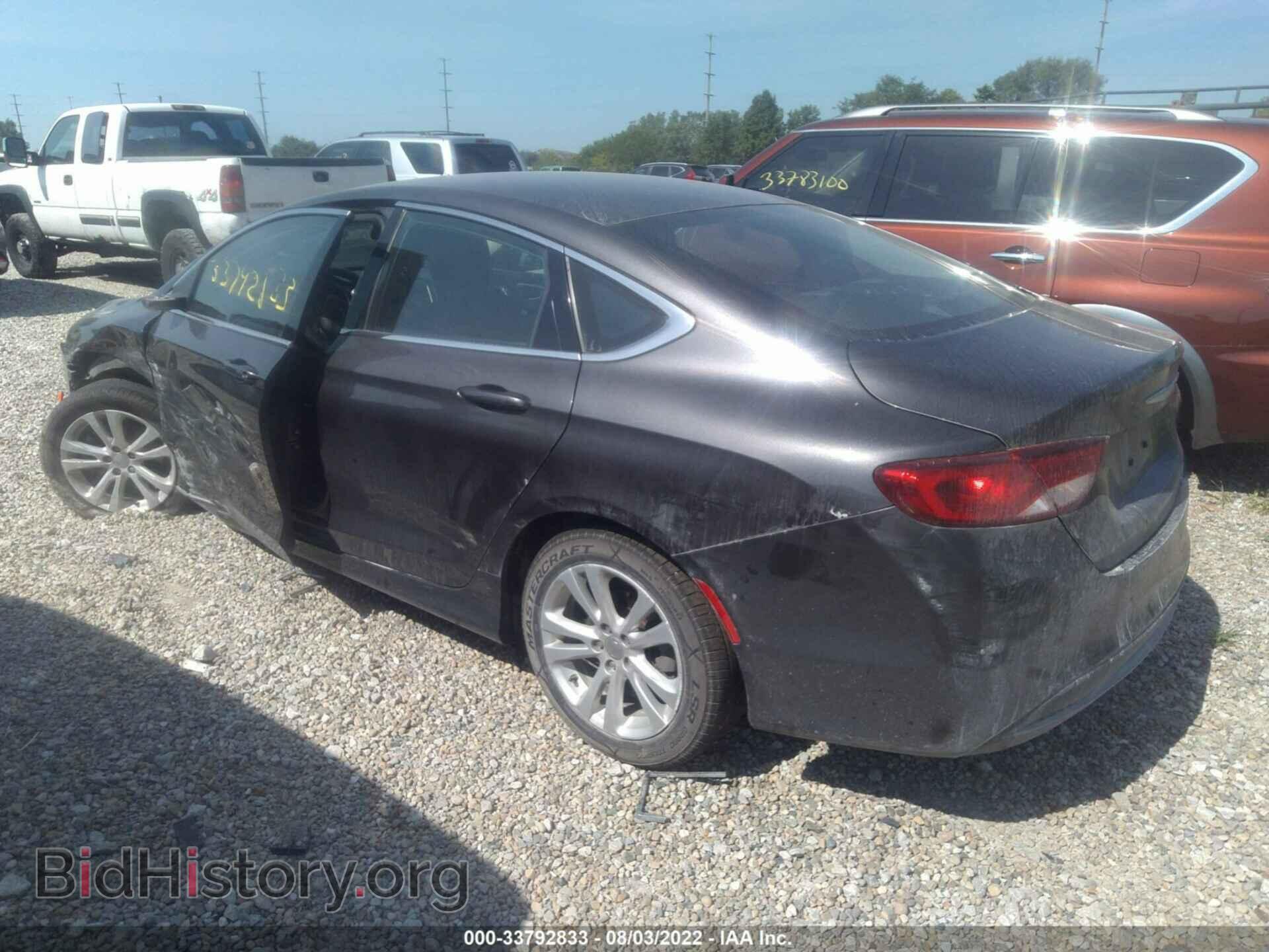 2015 CHRYSLER 200 - VIN: 1C3CCCAB3FN502801 - Фото 3