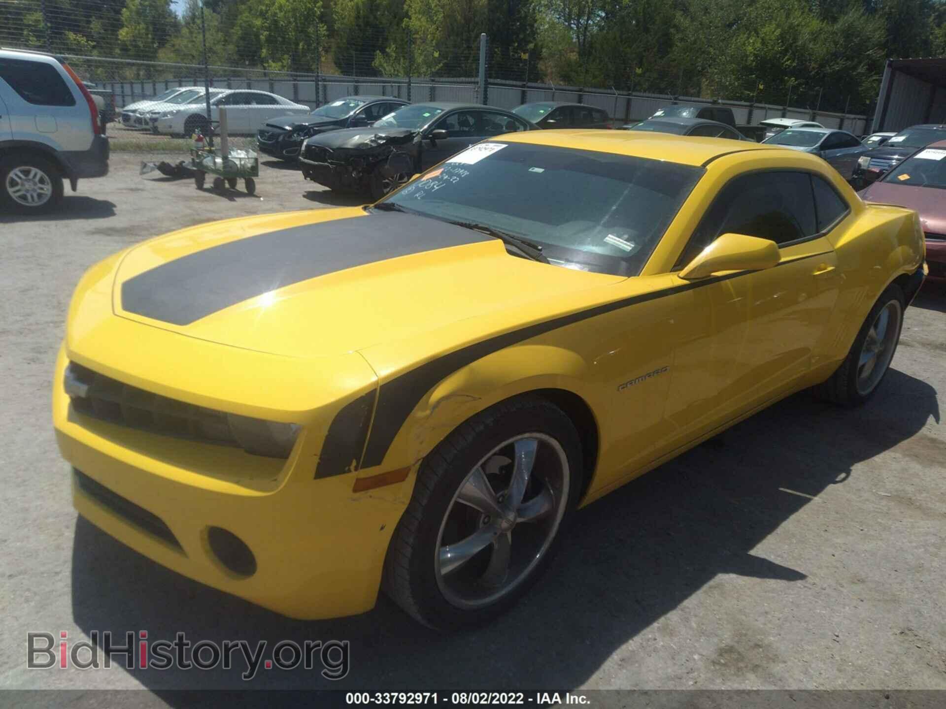 2011 CHEVROLET CAMARO - VIN: 2G1FA1ED2B9120084 - Фото 2