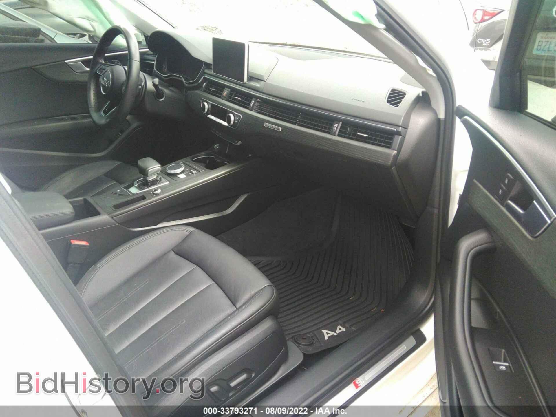 2017 AUDI A4 - VIN: WAUDNAF42HN054432 - Фото 5