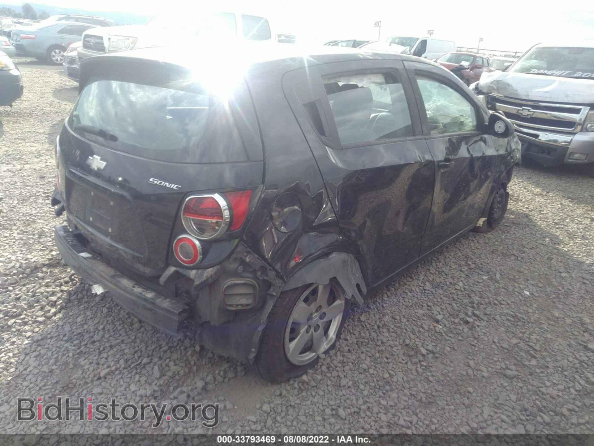 2014 CHEVROLET SONIC - VIN: 1G1JA6SG8E4159615 - Фото 4