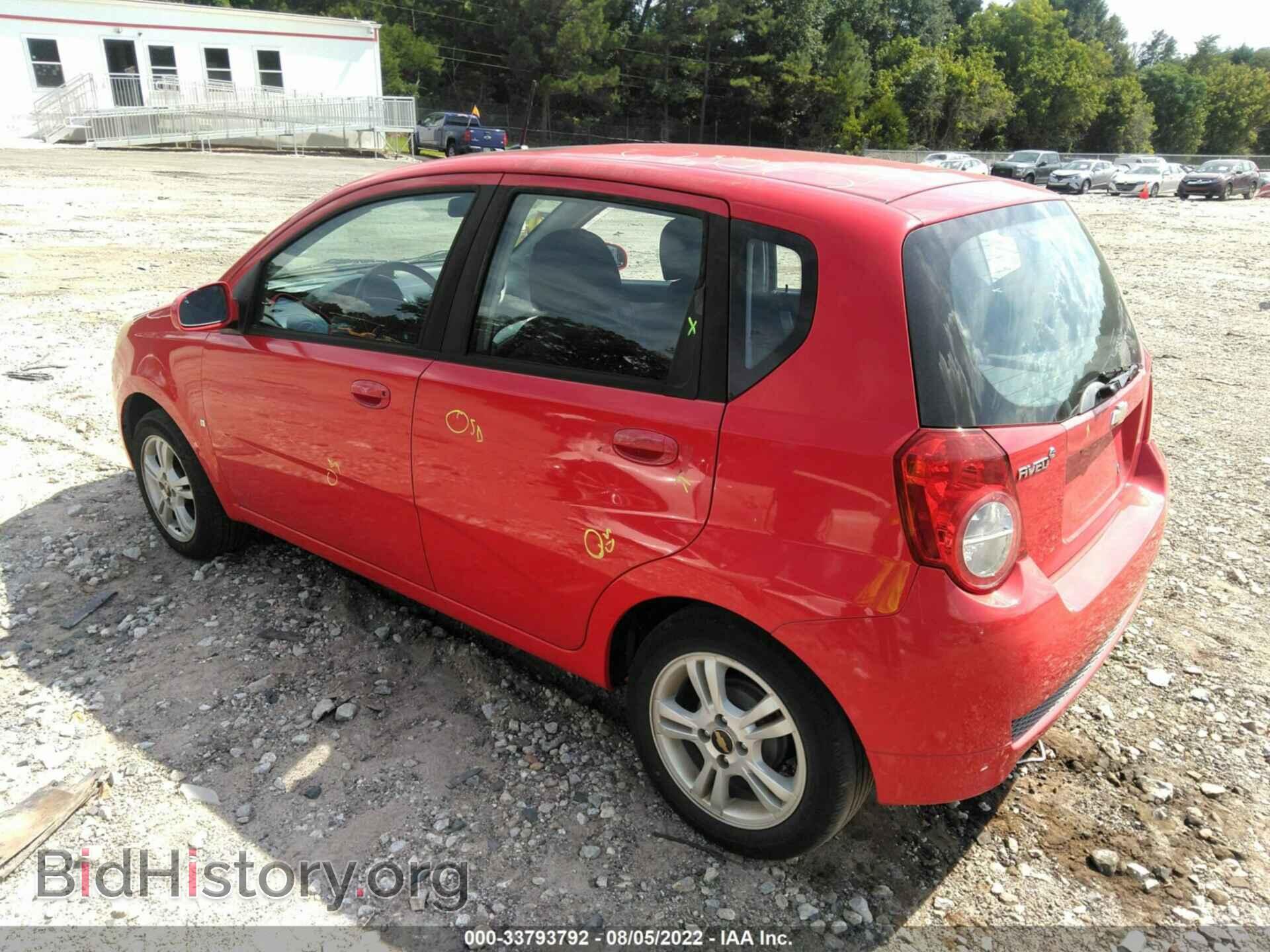 2009 CHEVROLET AVEO - VIN: KL1TD66E59B685158 - Фото 3