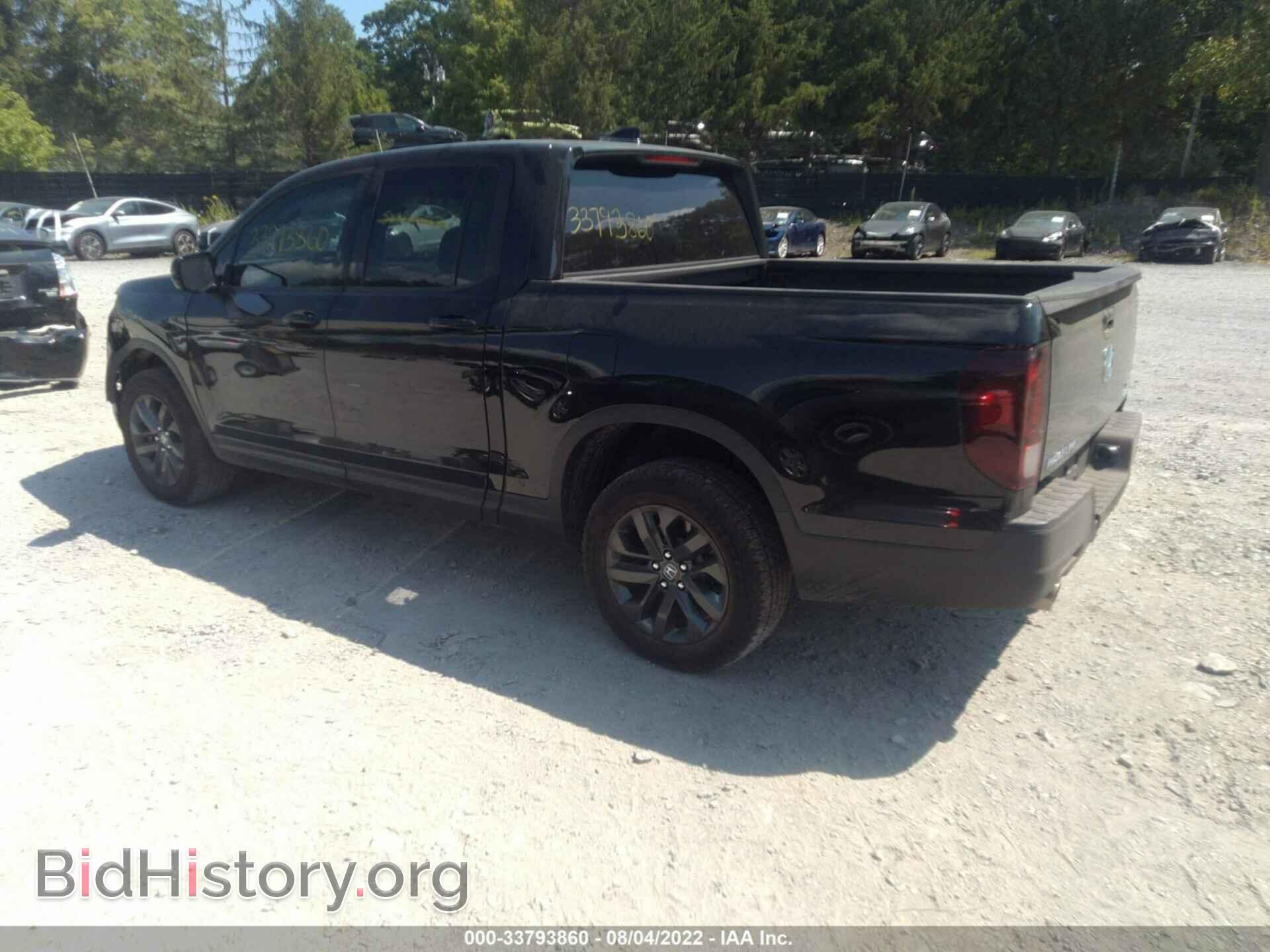 2021 HONDA RIDGELINE - VIN: 5FPYK3F12MB027374 - Фото 3