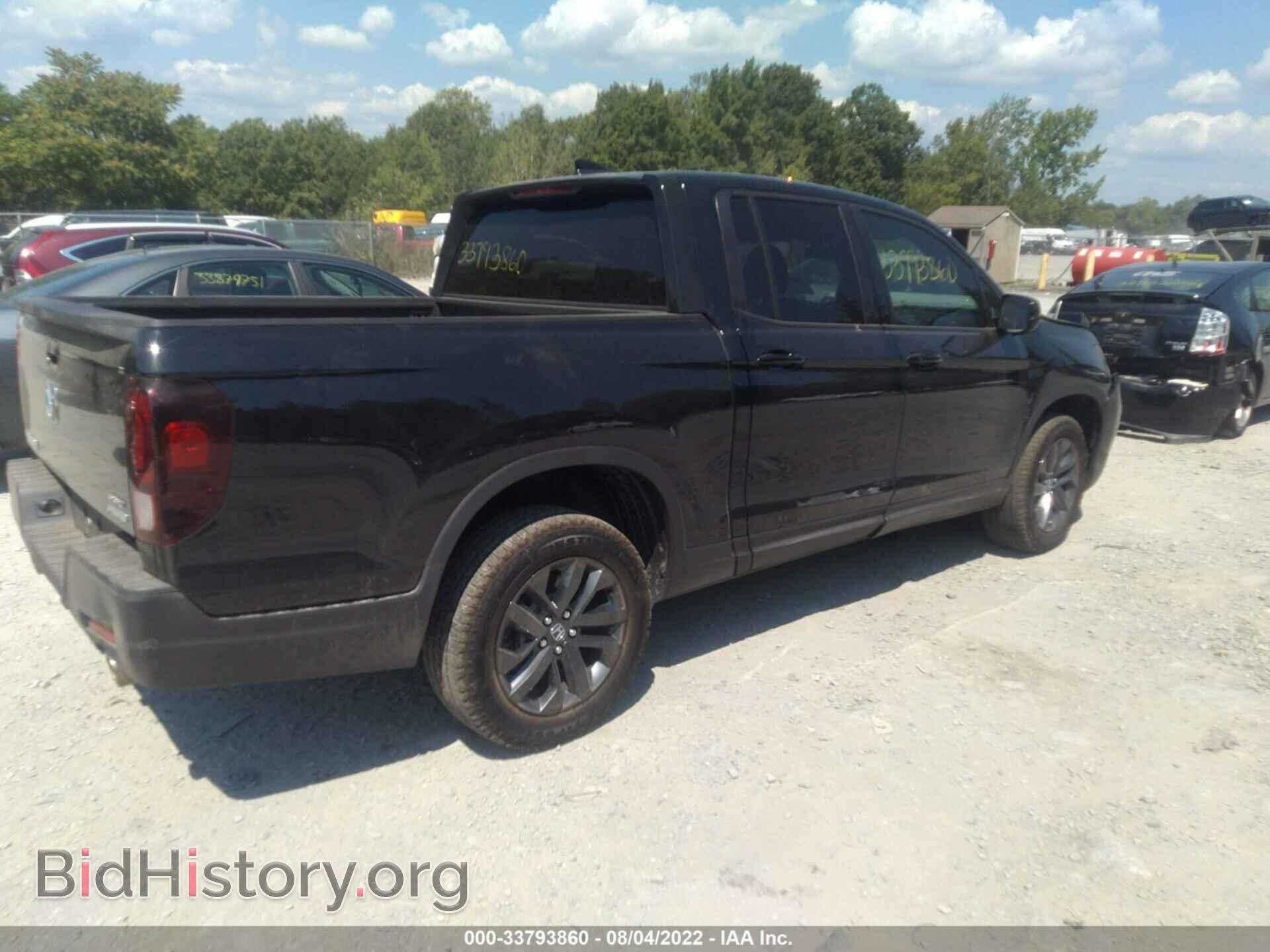 2021 HONDA RIDGELINE - VIN: 5FPYK3F12MB027374 - Фото 4
