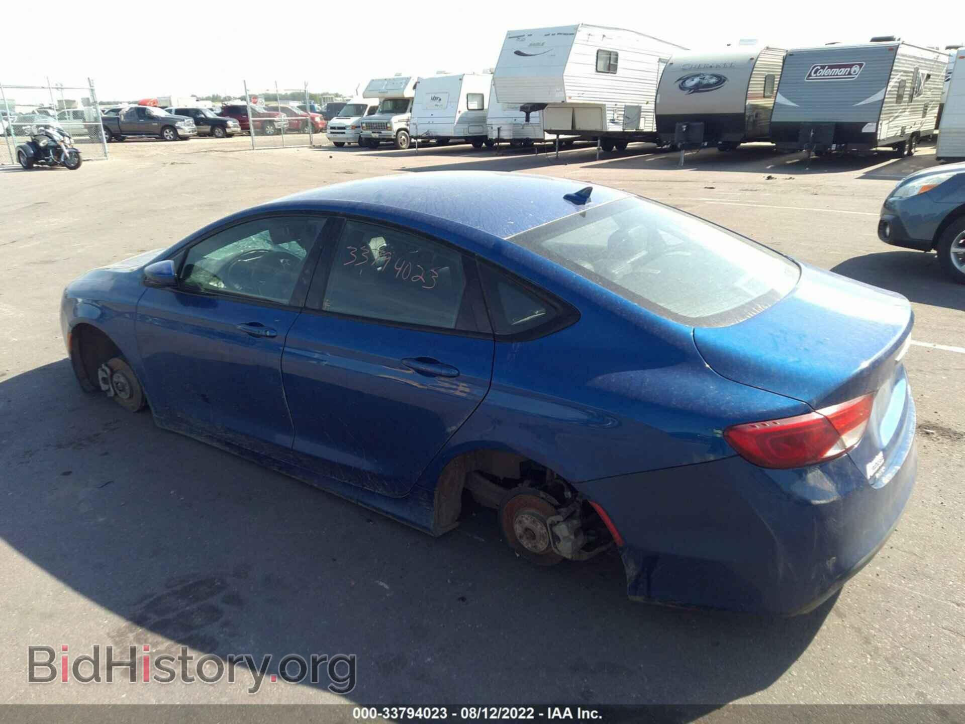 2016 CHRYSLER 200 - VIN: 1C3CCCDG3GN100589 - Photo 3