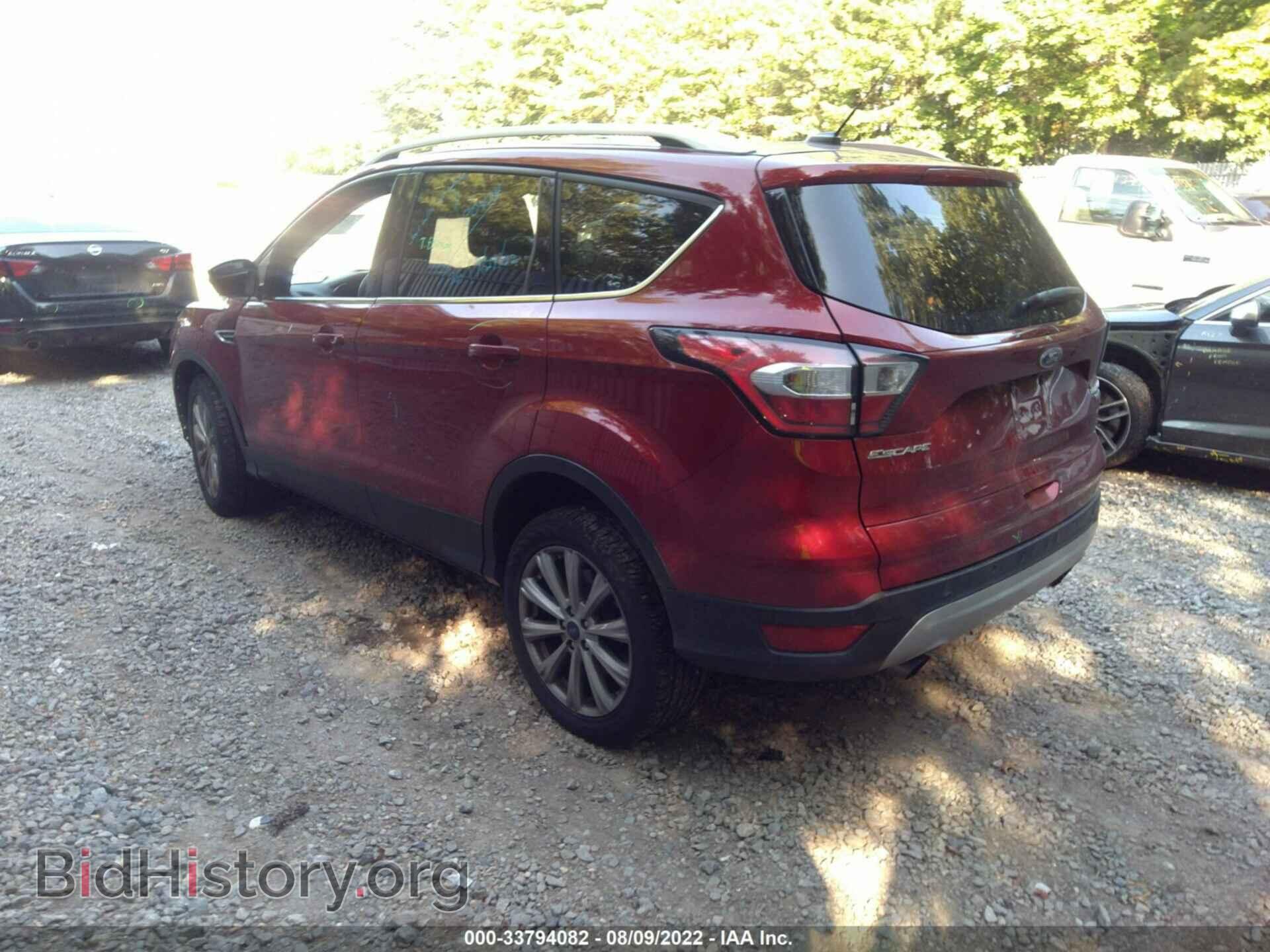 2017 FORD ESCAPE - VIN: 1FMCU9JDXHUD65762 - Фото 3
