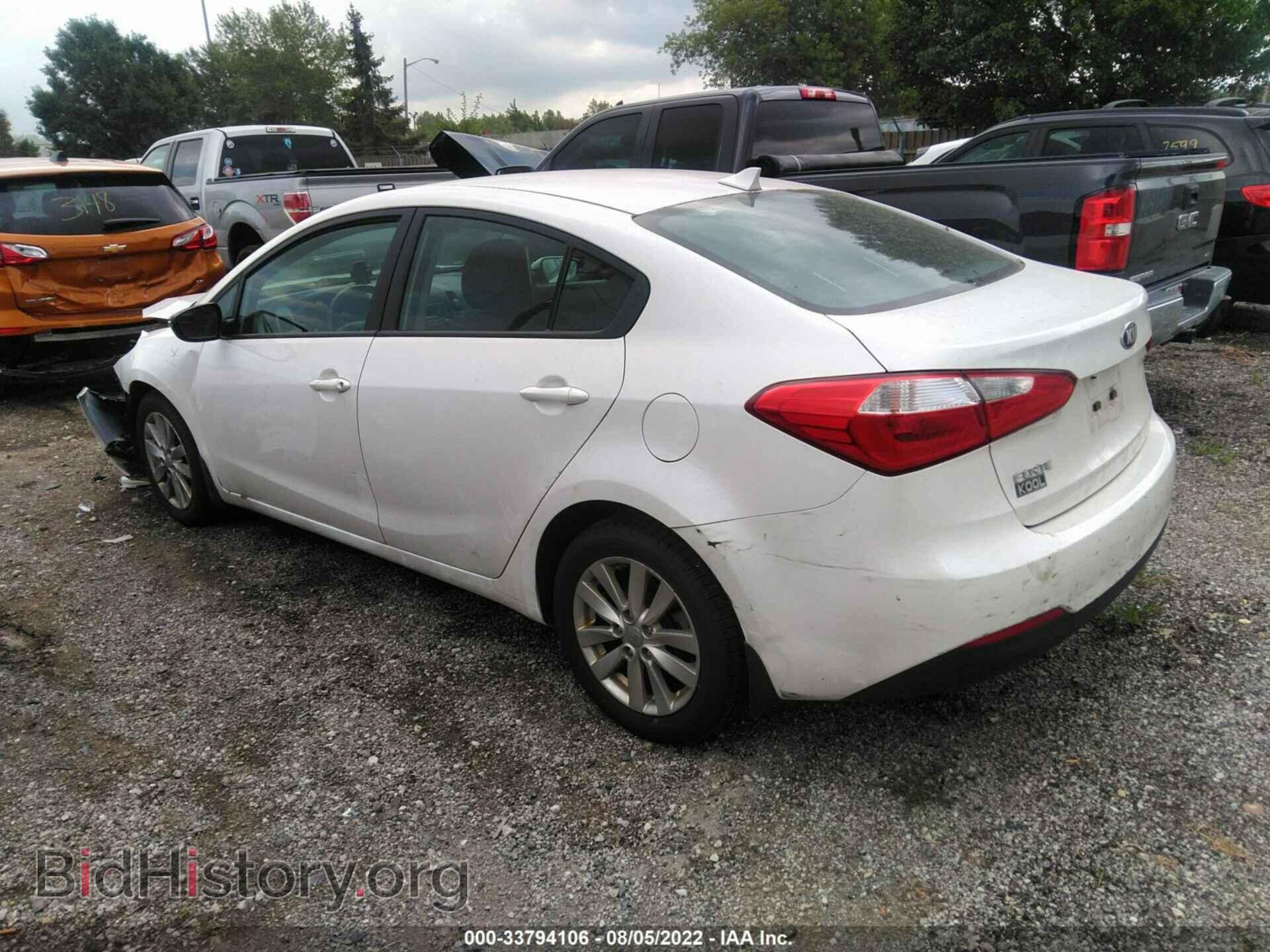2014 KIA FORTE - VIN: KNAFX4A66E5095848 - Фото 3