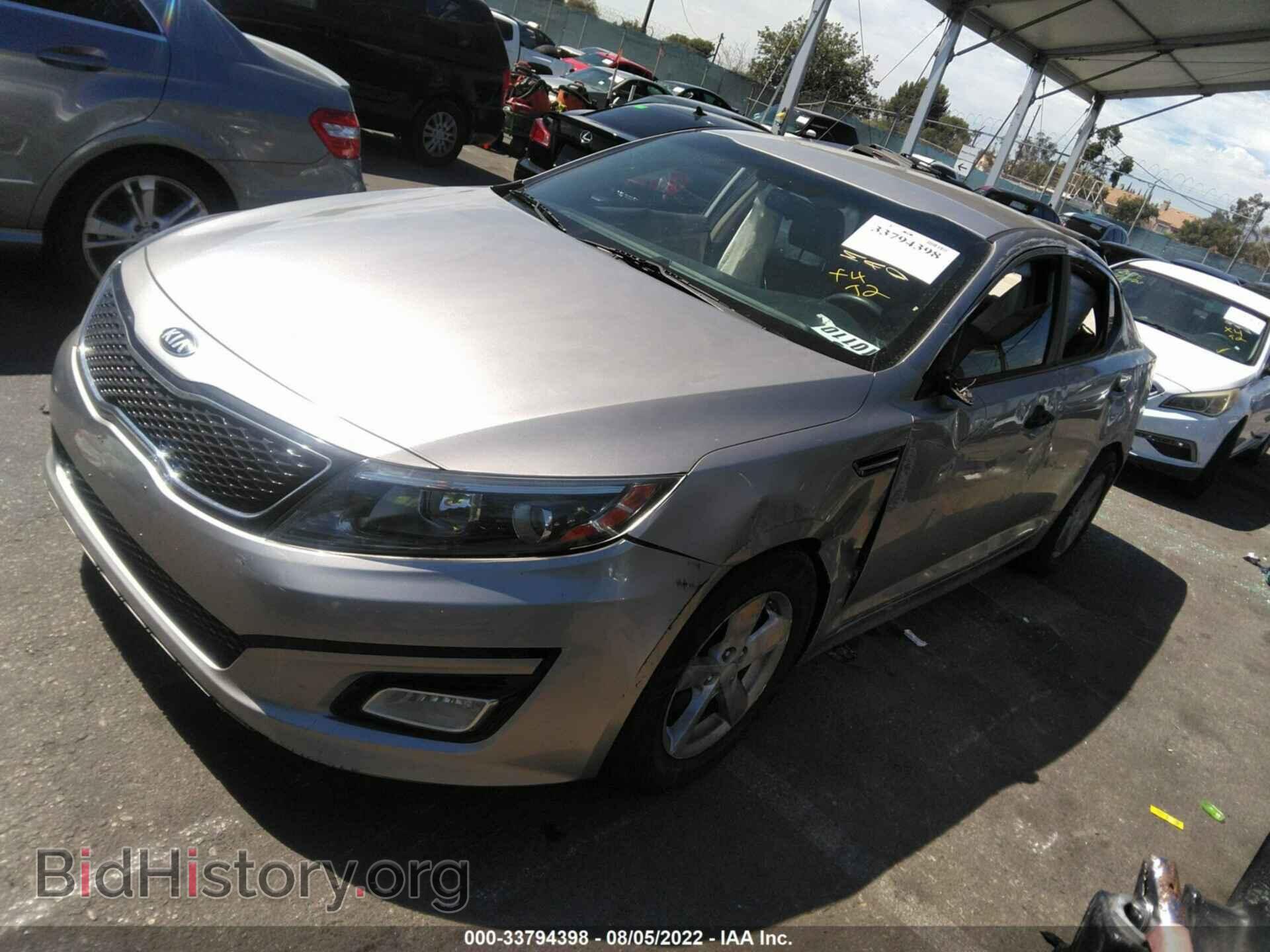 2014 KIA OPTIMA - VIN: KNAGM4A73E5475963 - Фото 2