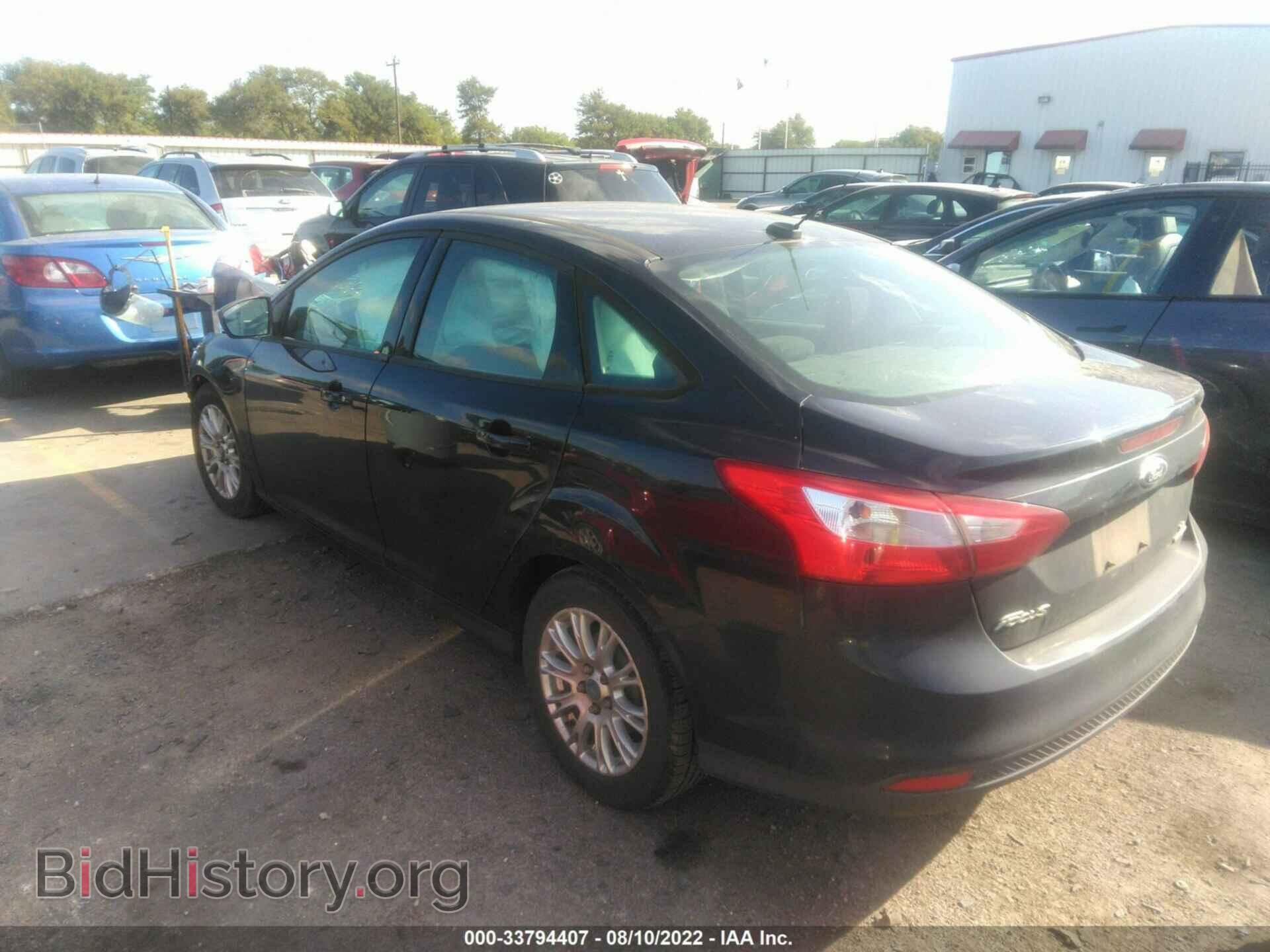 2012 FORD FOCUS - VIN: 1FAHP3F29CL371689 - Фото 3