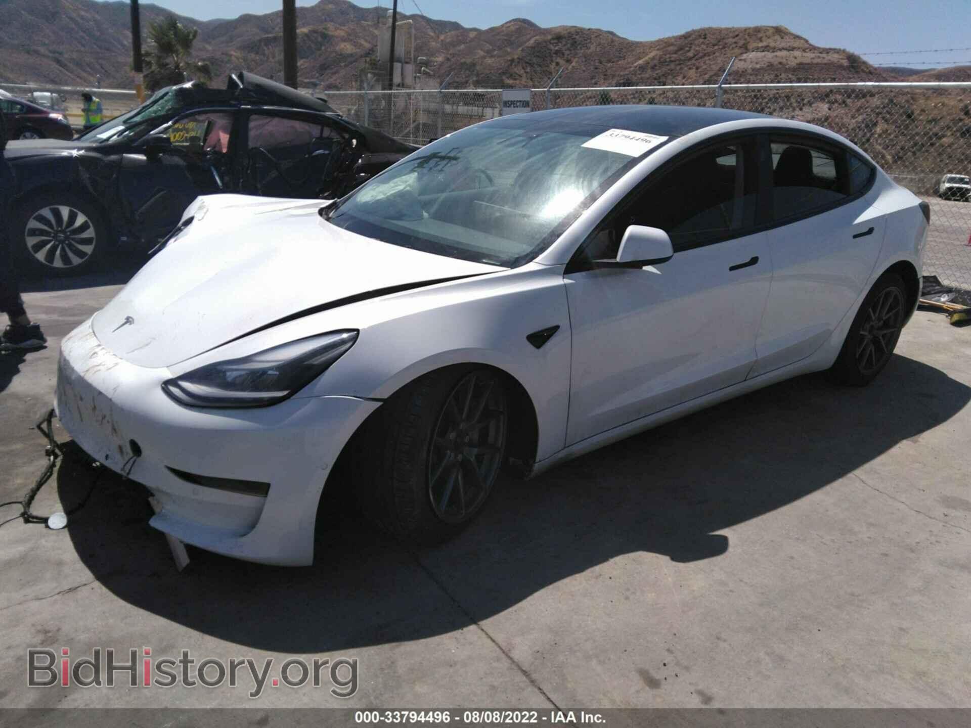 2021 TESLA MODEL 3 - VIN: 5YJ3E1EA8MF099695 - Photo 2