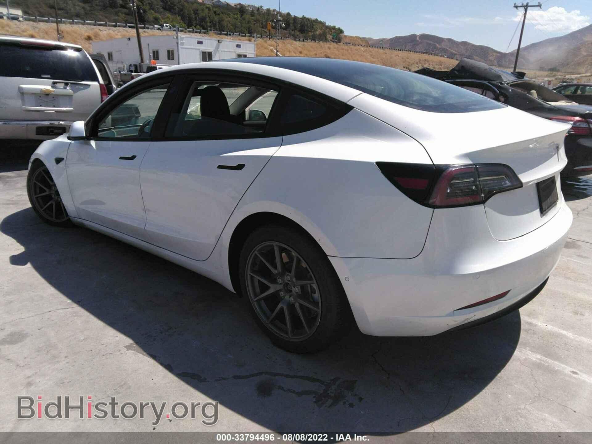 2021 TESLA MODEL 3 - VIN: 5YJ3E1EA8MF099695 - Photo 3