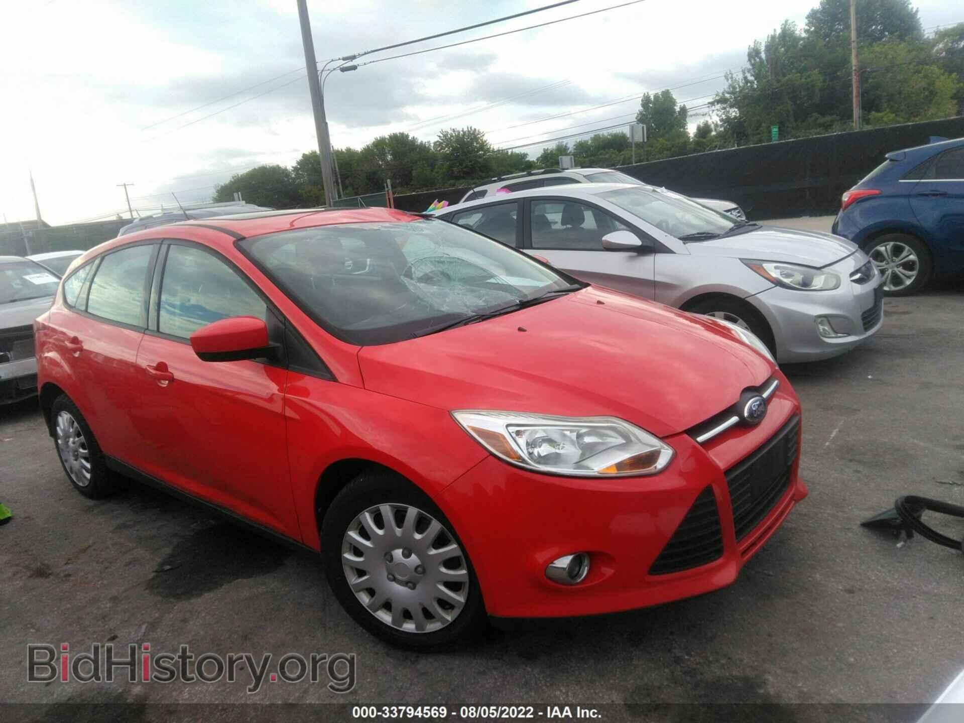 Photo 1FAHP3K25CL127706 - FORD FOCUS 2012
