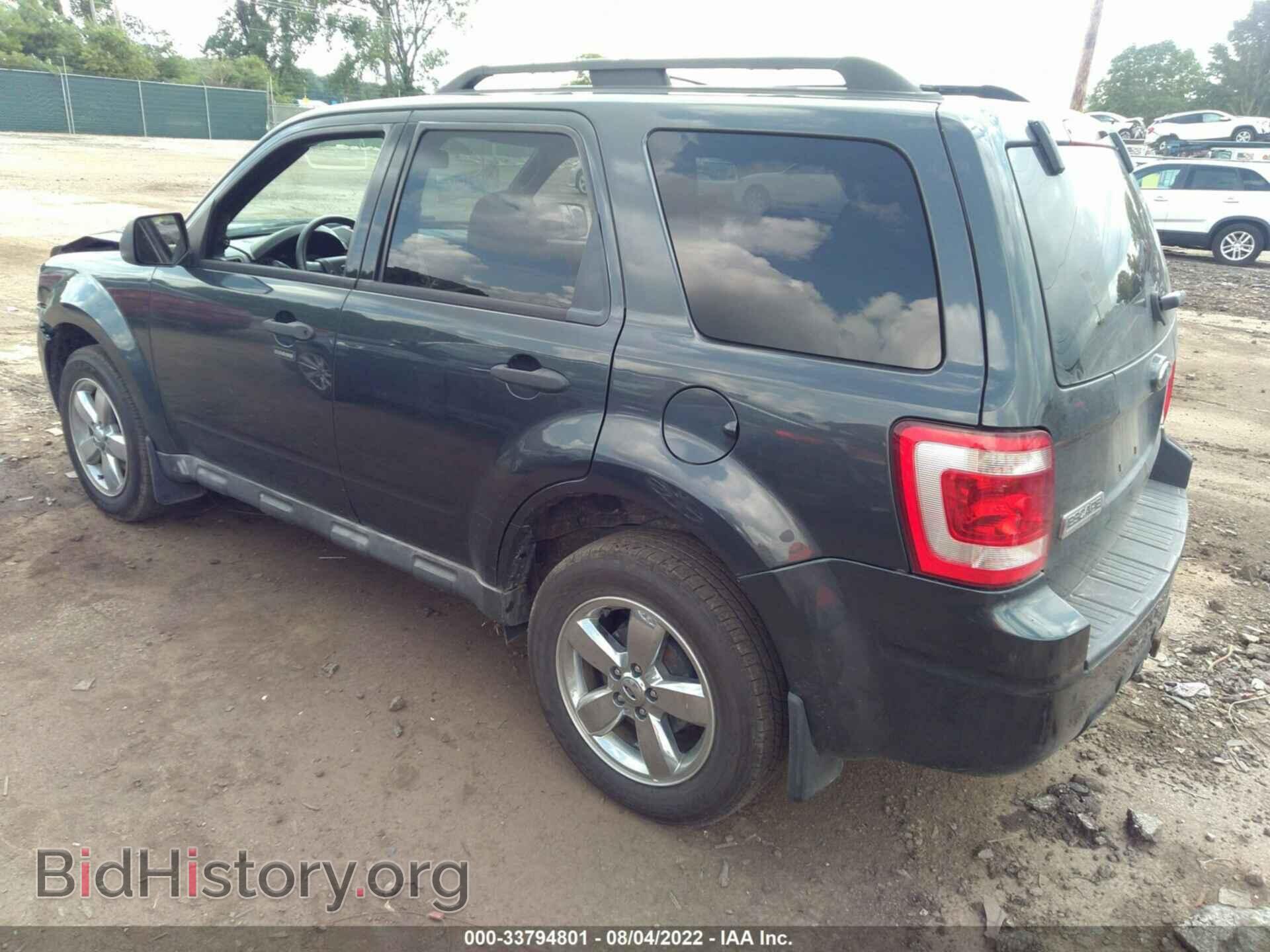 2009 FORD ESCAPE - VIN: 1FMCU93G09KB92032 - Фото 3