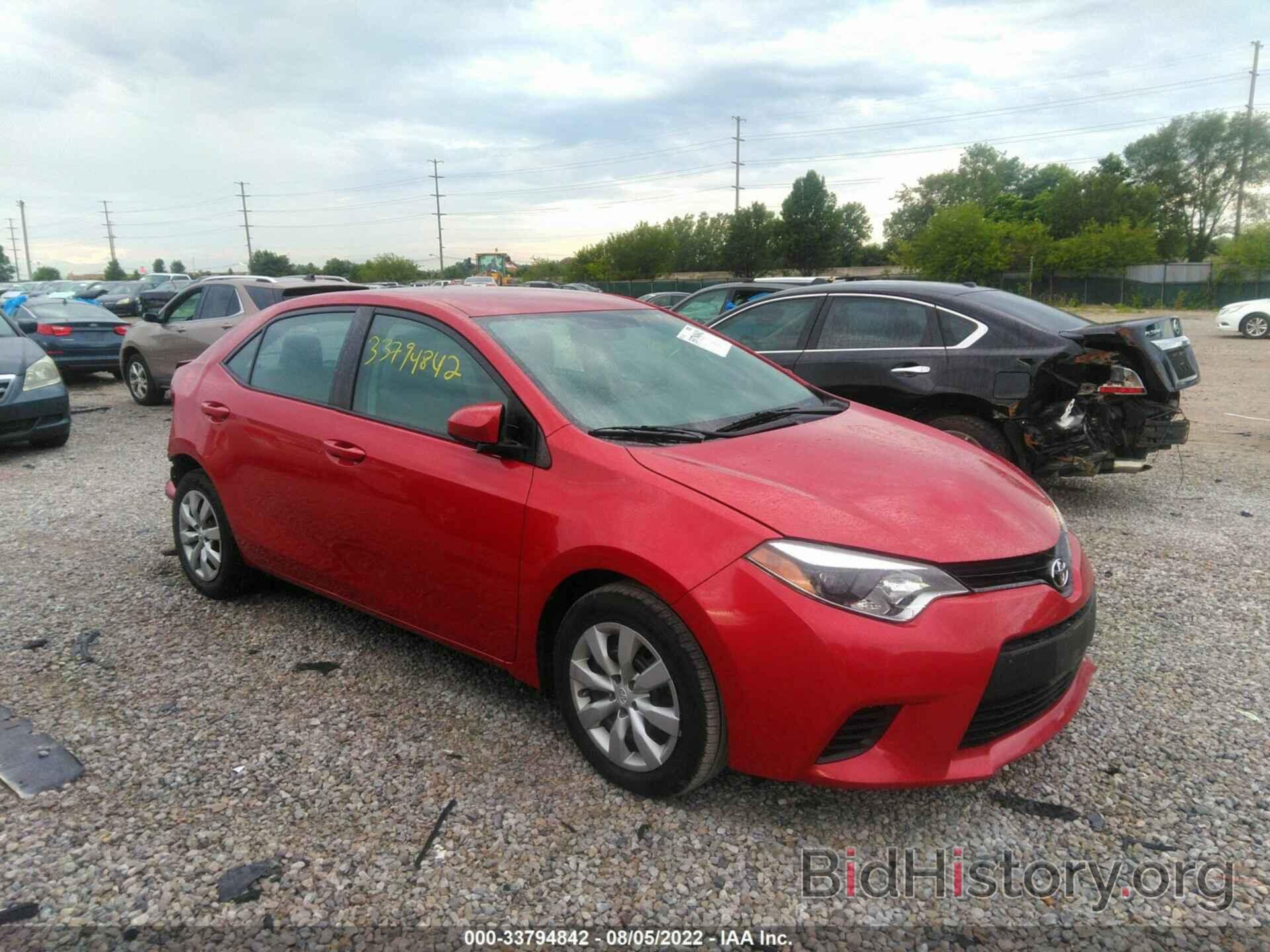 Photo 2T1BURHE2EC134720 - TOYOTA COROLLA 2014