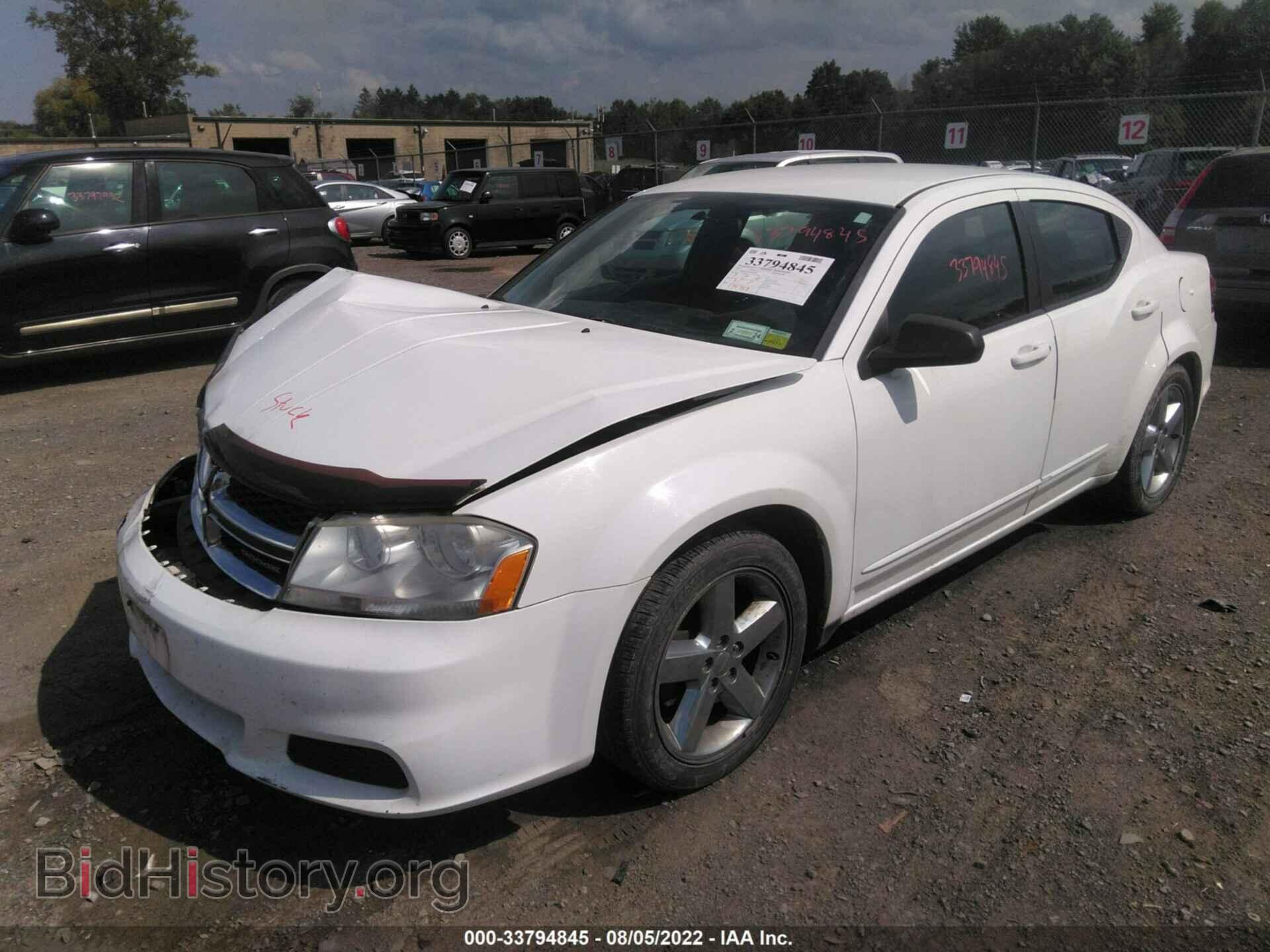 2011 DODGE AVENGER - VIN: 1B3BD4FB5BN558690 - Фото 2