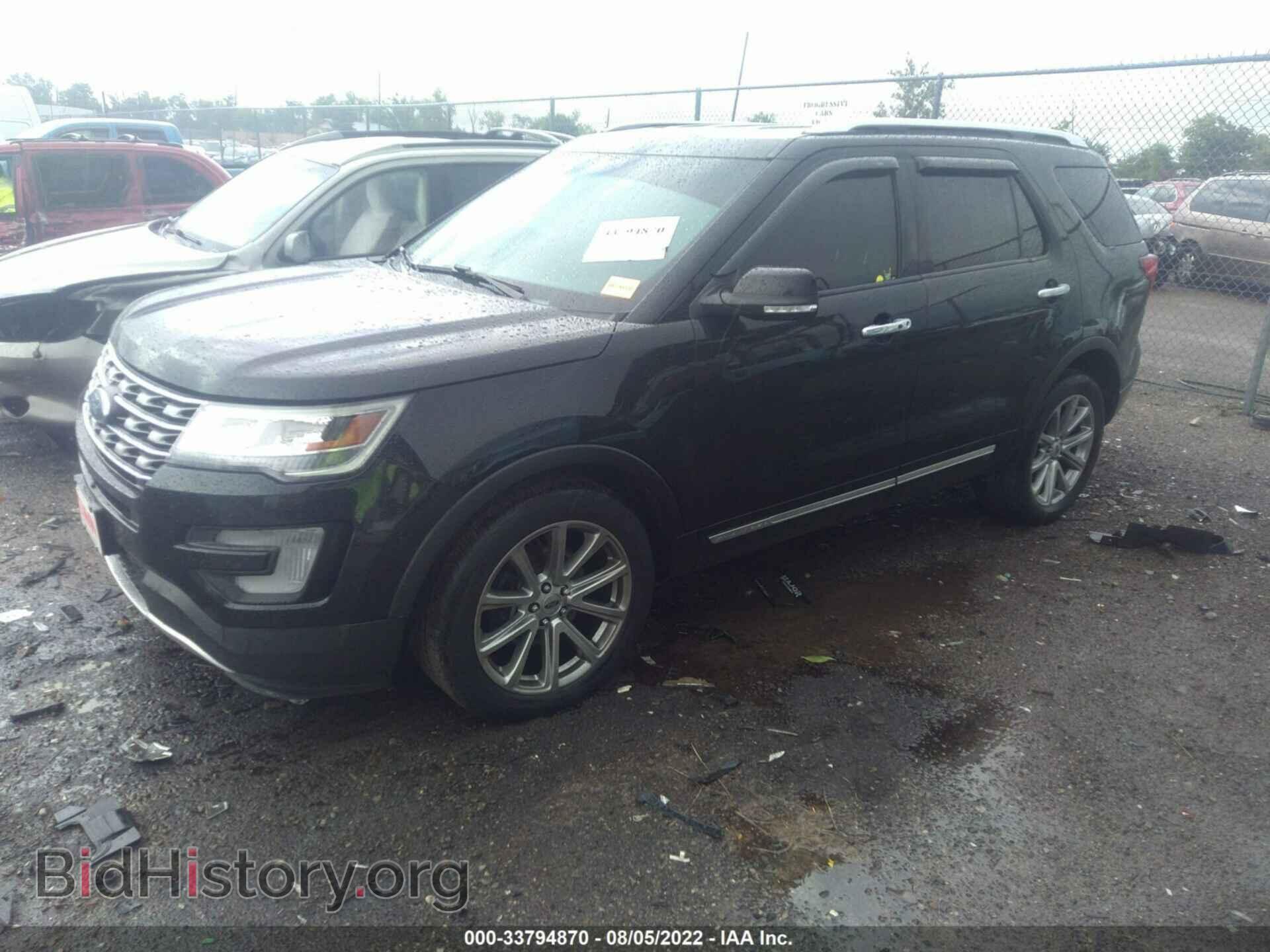 2017 FORD EXPLORER - VIN: 1FM5K8F86HGC93915 - Фото 2