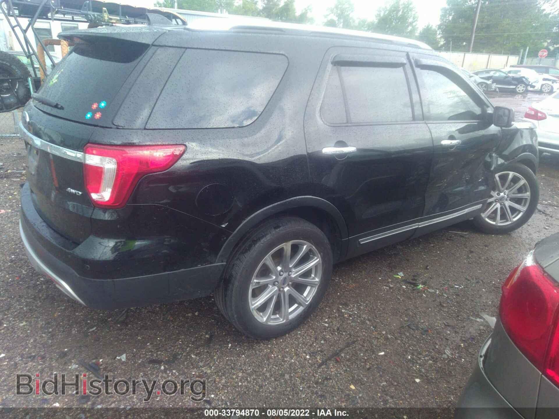 2017 FORD EXPLORER - VIN: 1FM5K8F86HGC93915 - Фото 4