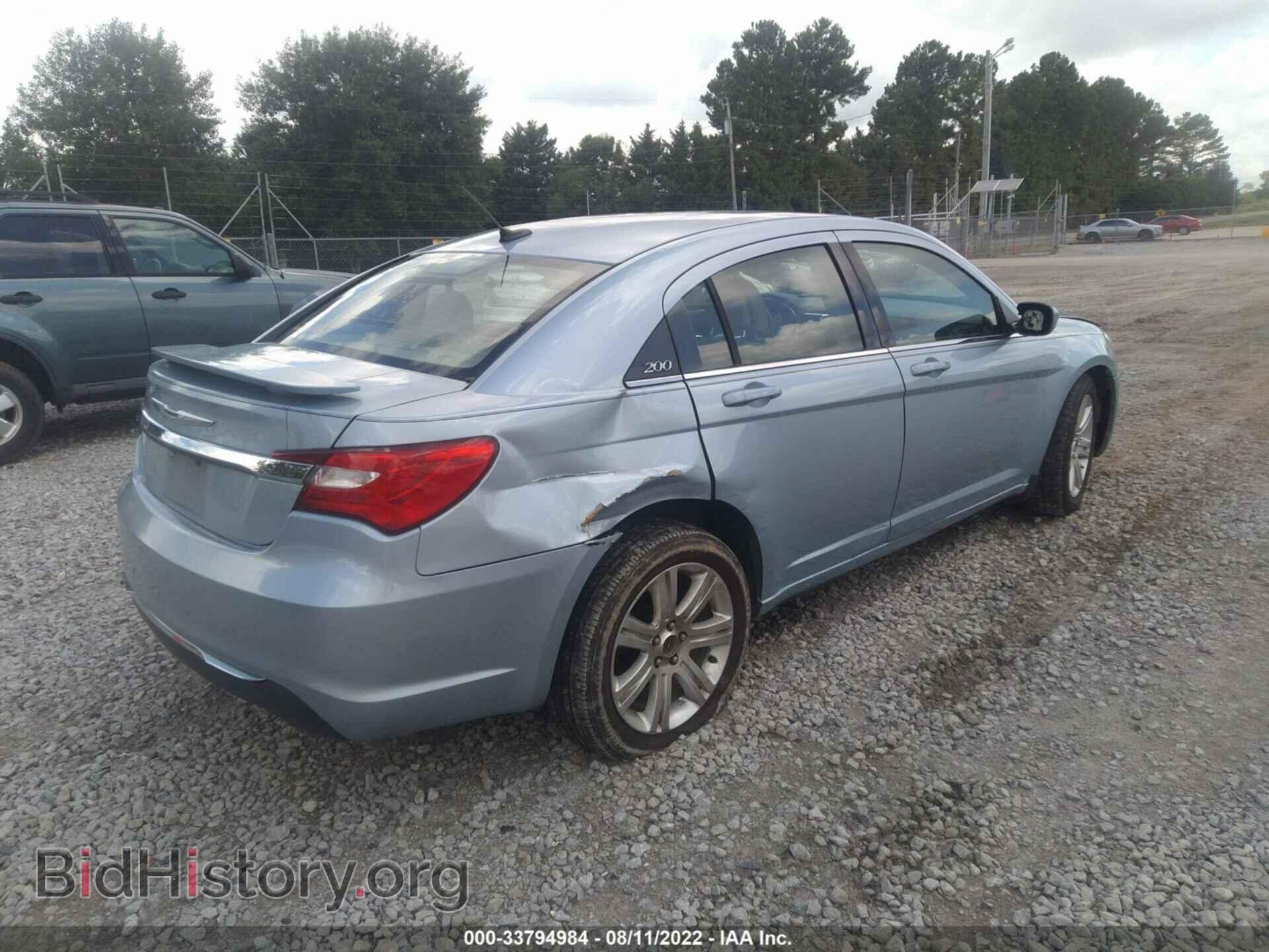 2012 CHRYSLER 200 - VIN: 1C3CCBBBXCN188567 - Фото 4
