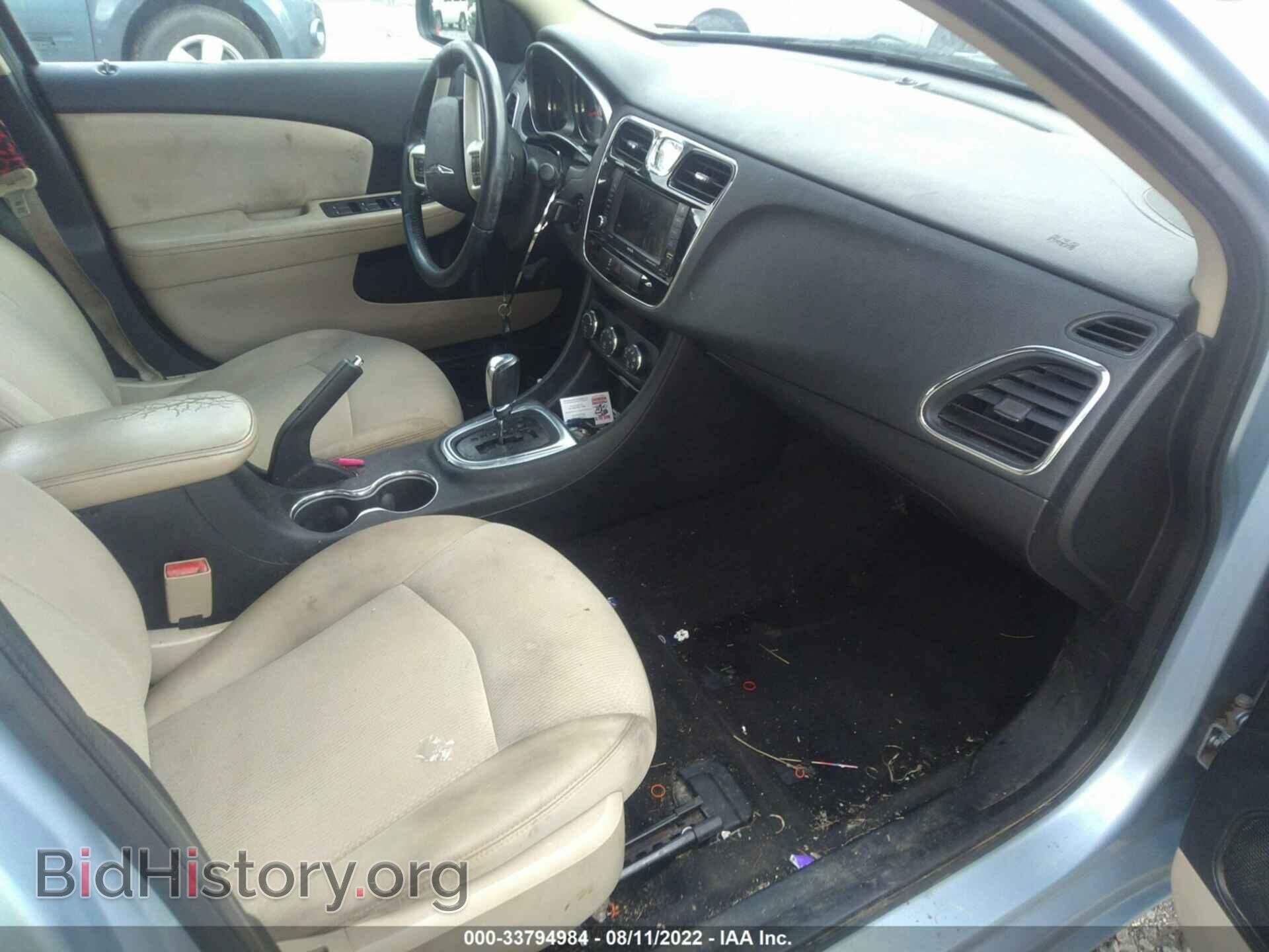 2012 CHRYSLER 200 - VIN: 1C3CCBBBXCN188567 - Фото 5