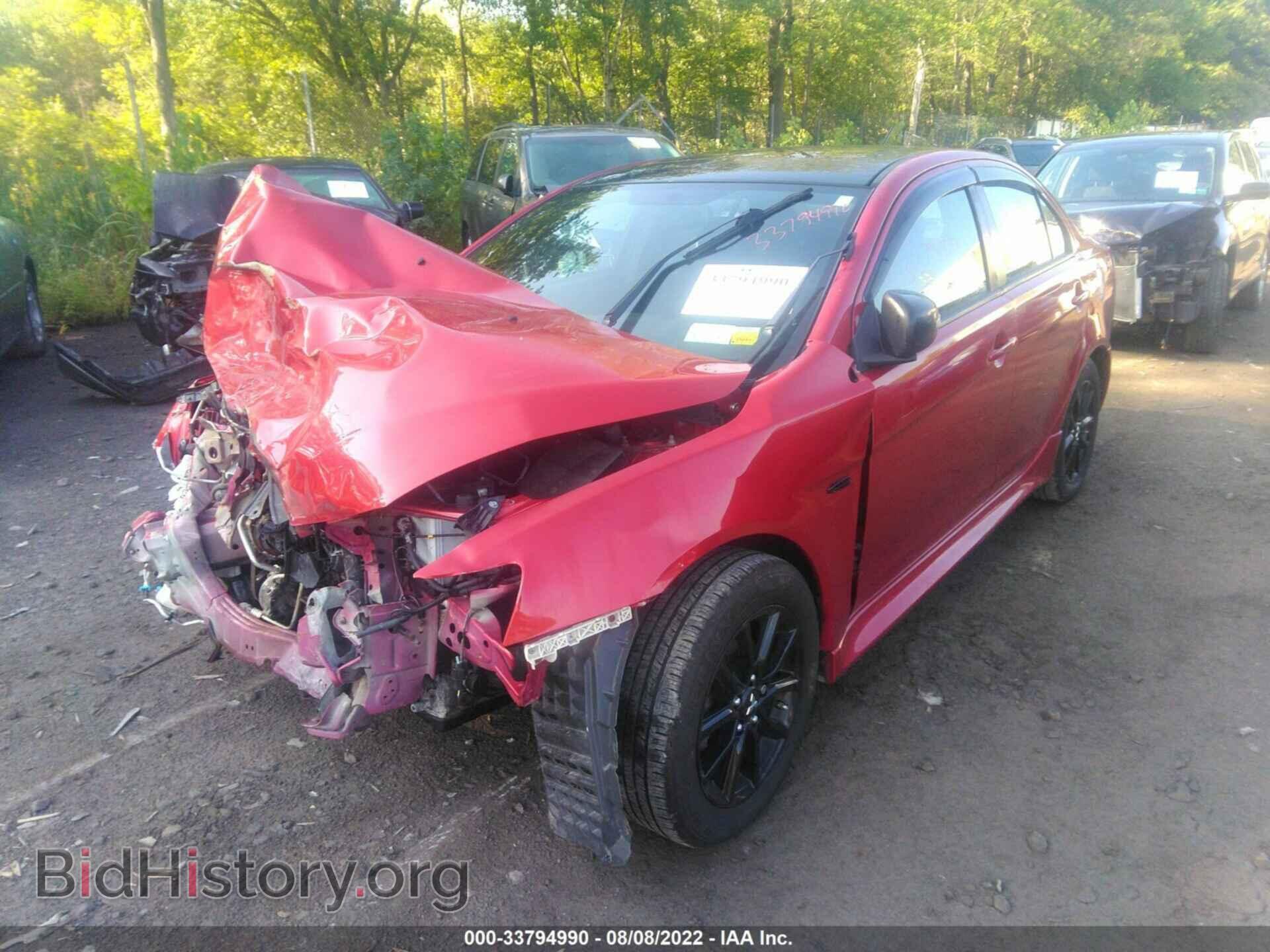 2017 MITSUBISHI LANCER - VIN: JA32U2FU4HU011430 - Фото 2