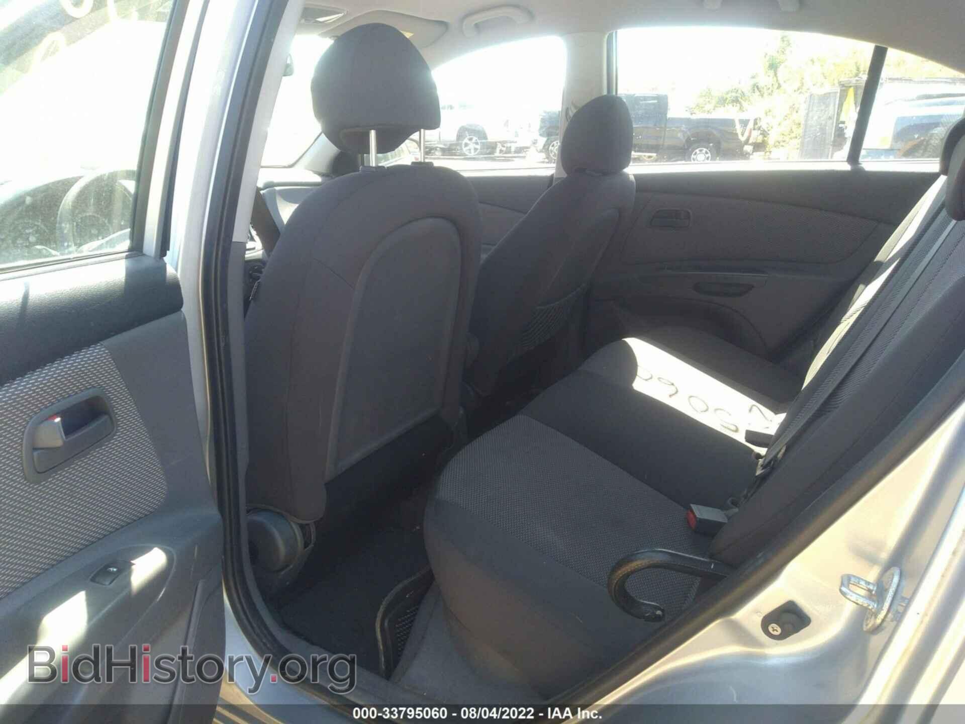 2009 KIA RIO - VIN: KNADE243496494213 - Фото 8
