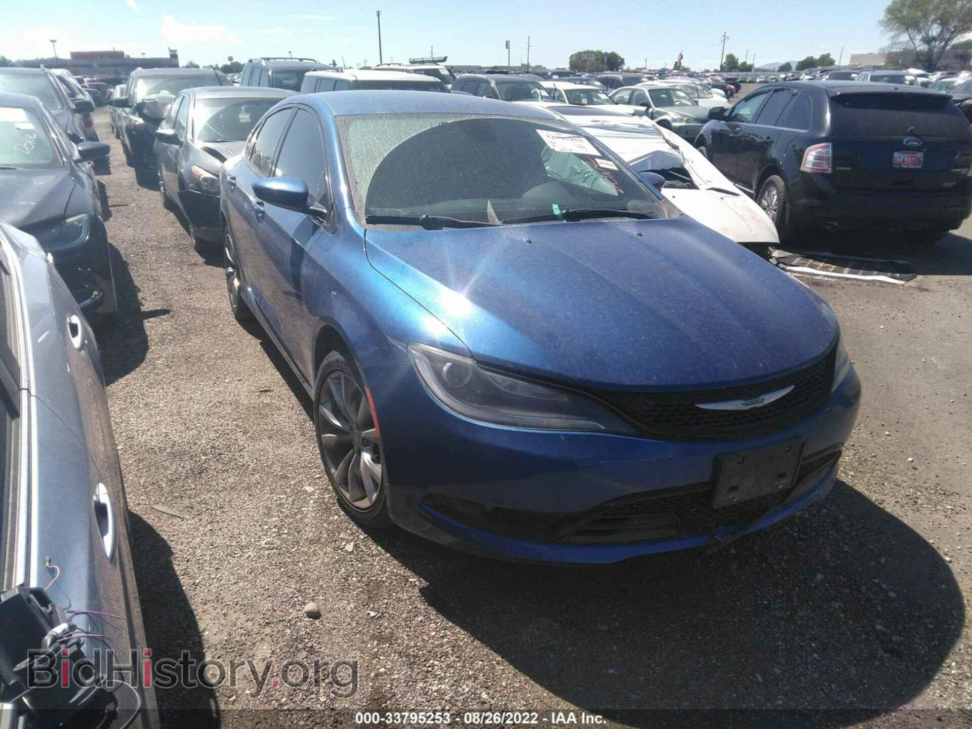 Фотография 1C3CCCBB1FN584882 - CHRYSLER 200 2015