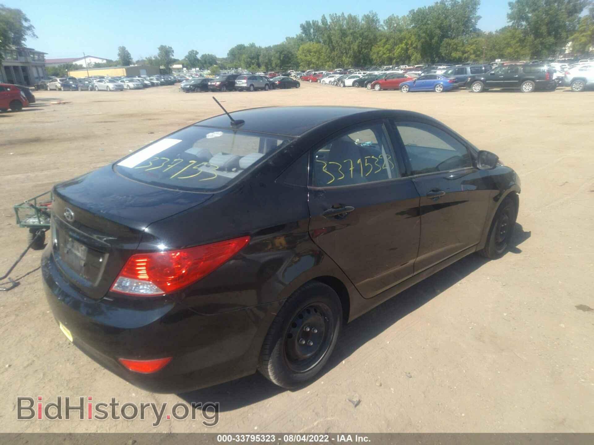 2013 HYUNDAI ACCENT - VIN: KMHCT4AE9DU450794 - Фото 4