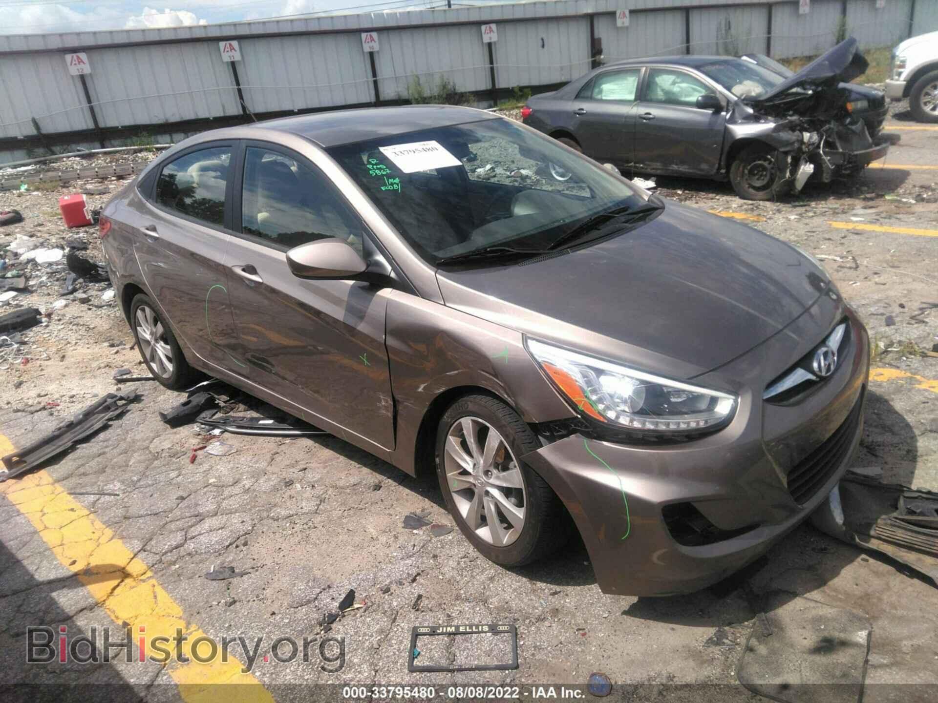Фотография KMHCU4AE2EU595867 - HYUNDAI ACCENT 2014