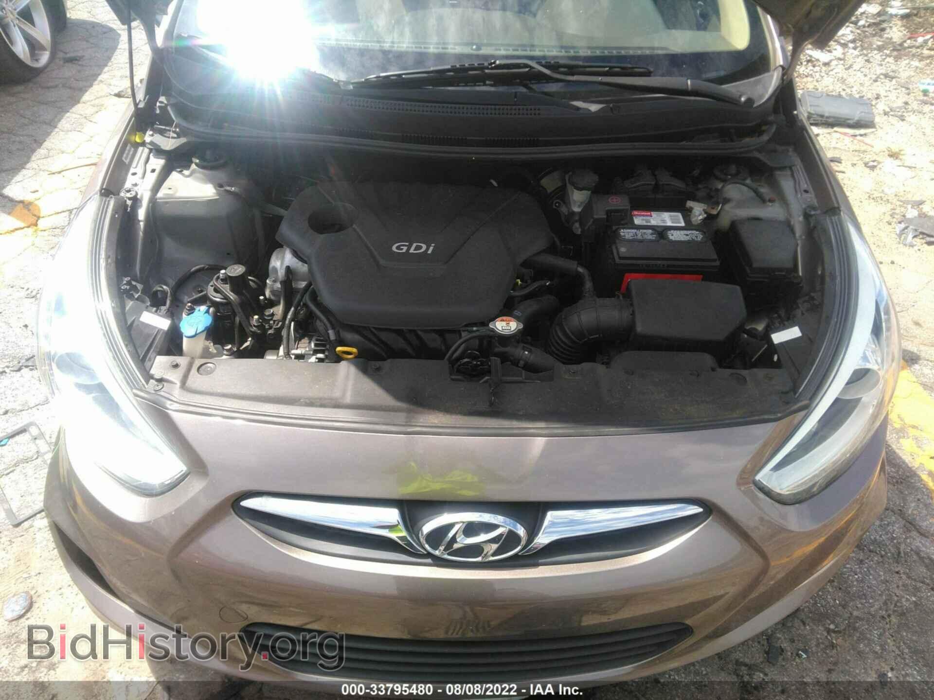 2014 HYUNDAI ACCENT - VIN: KMHCU4AE2EU595867 - Фото 10