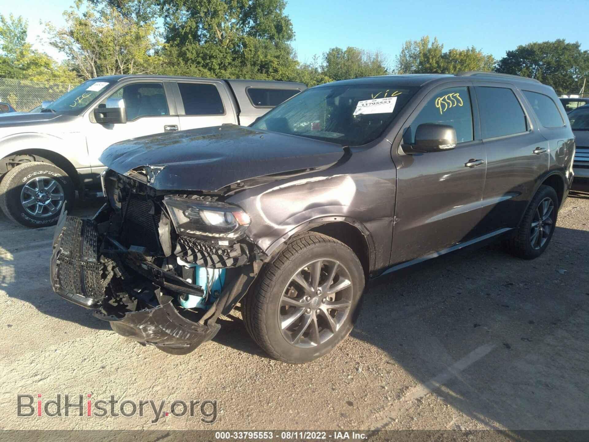 2018 DODGE DURANGO - VIN: 1C4RDJDG7JC394735 - Фото 2