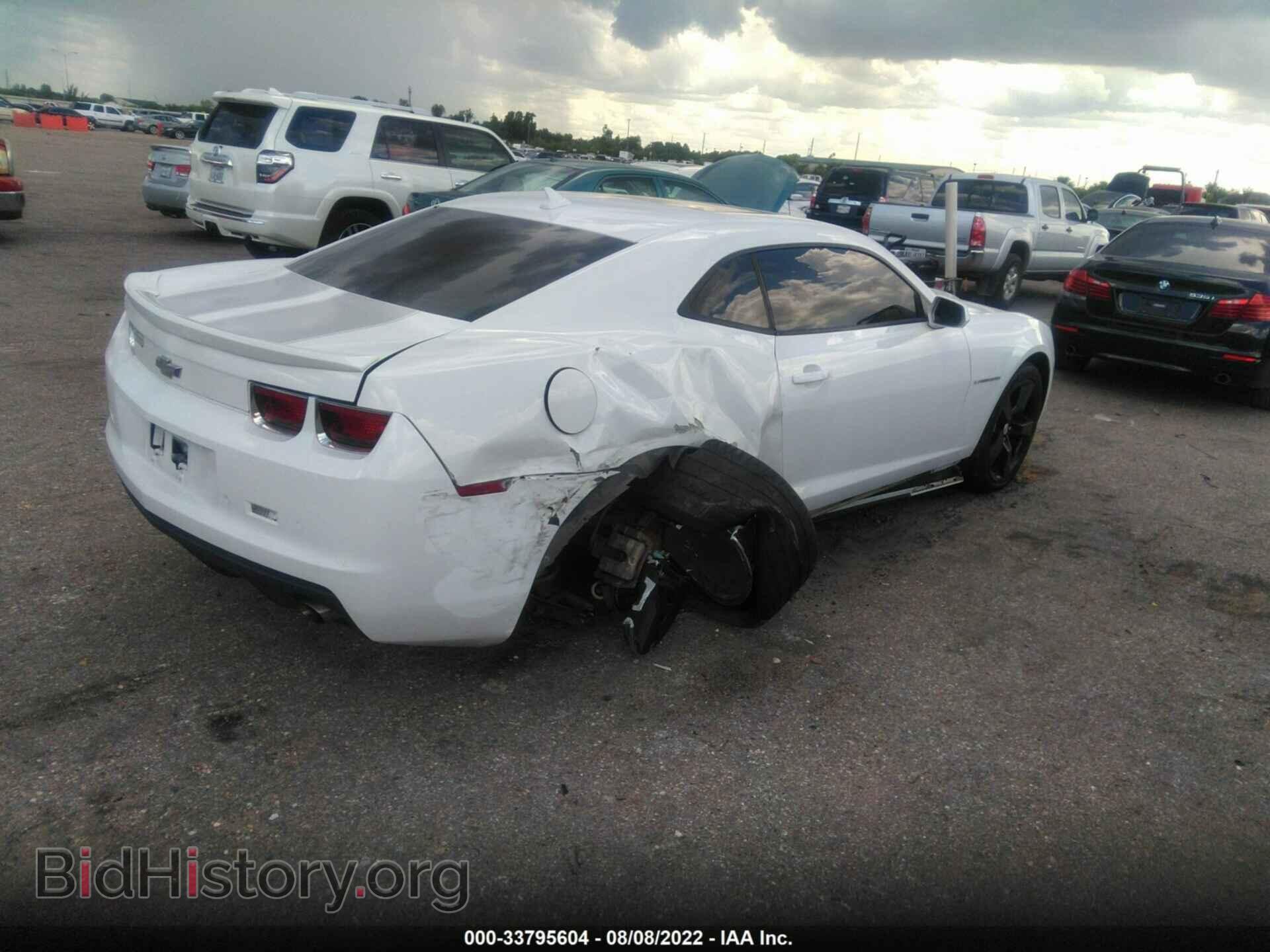 2012 CHEVROLET CAMARO - VIN: 2G1FB1E35C9133031 - Фото 4