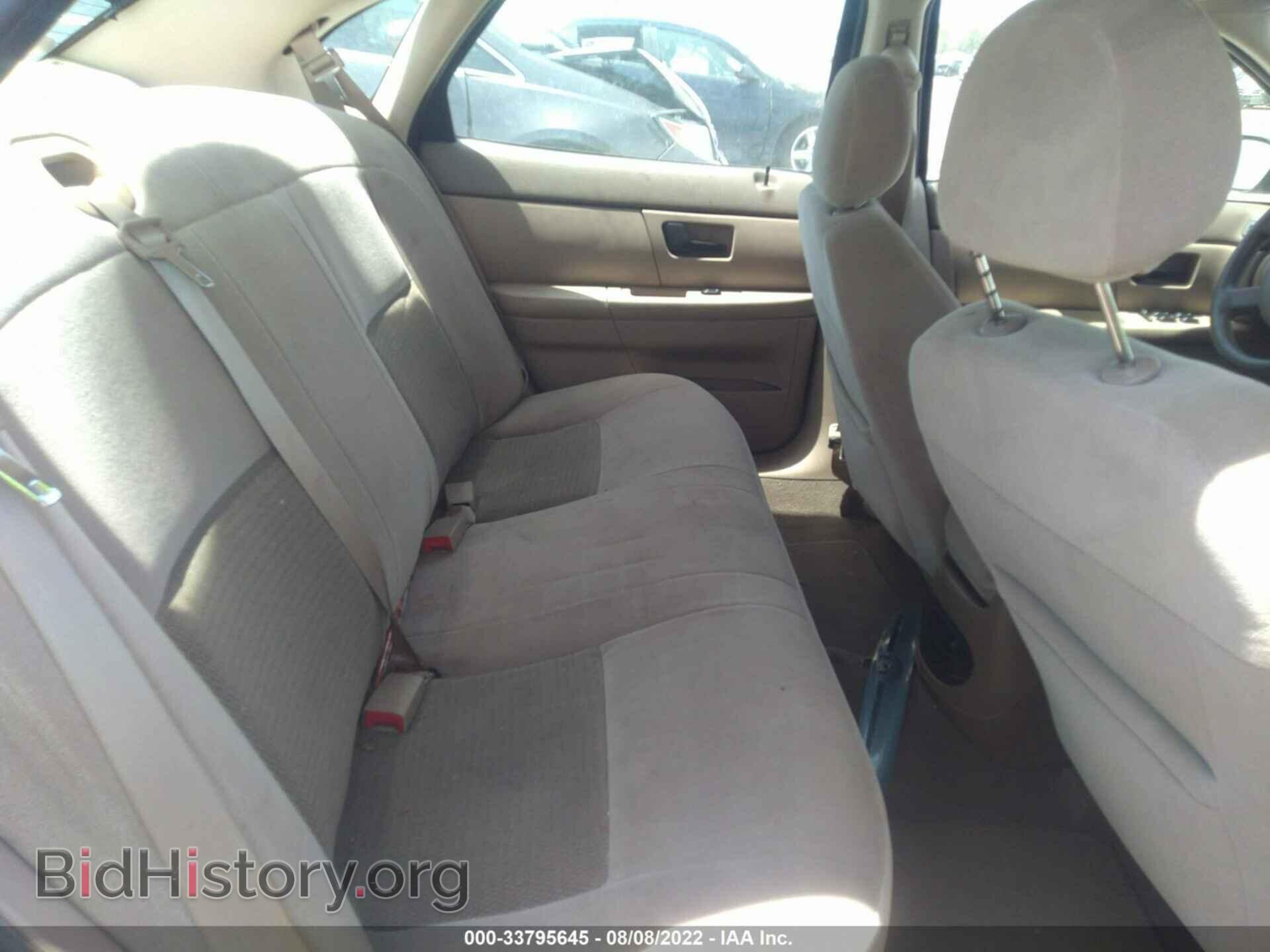 2006 FORD TAURUS - VIN: 1FAFP53U76A134093 - Фото 8