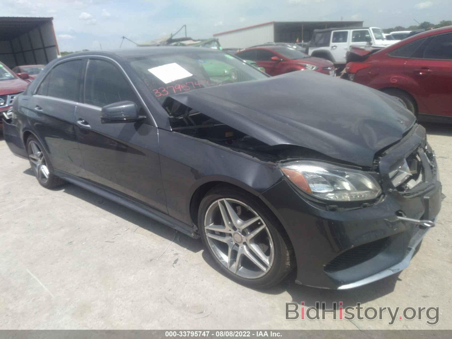 Photo WDDHF5KB2EB008745 - MERCEDES-BENZ E-CLASS 2014