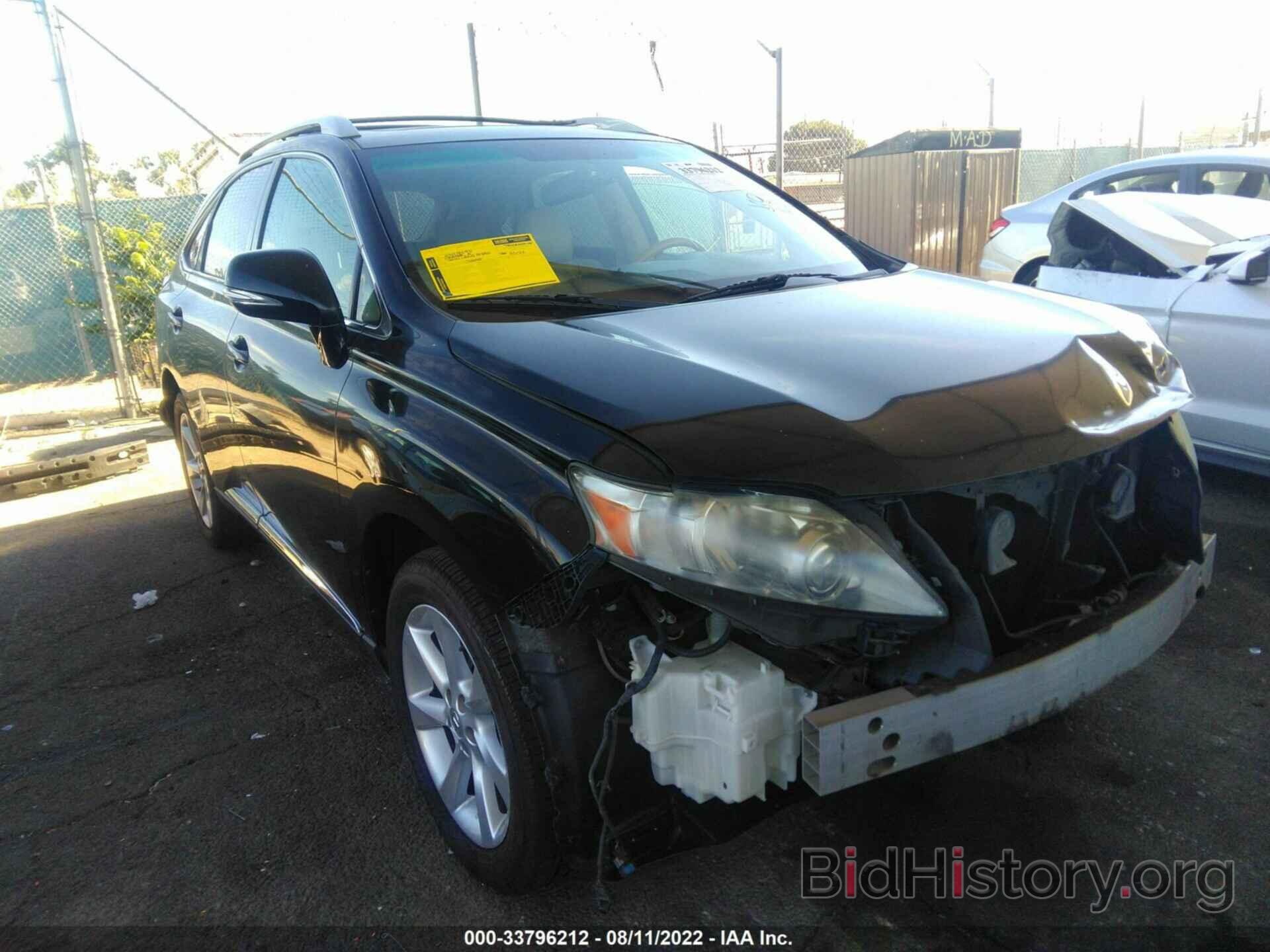 Фотография 2T2ZK1BA5AC026402 - LEXUS RX 350 2010