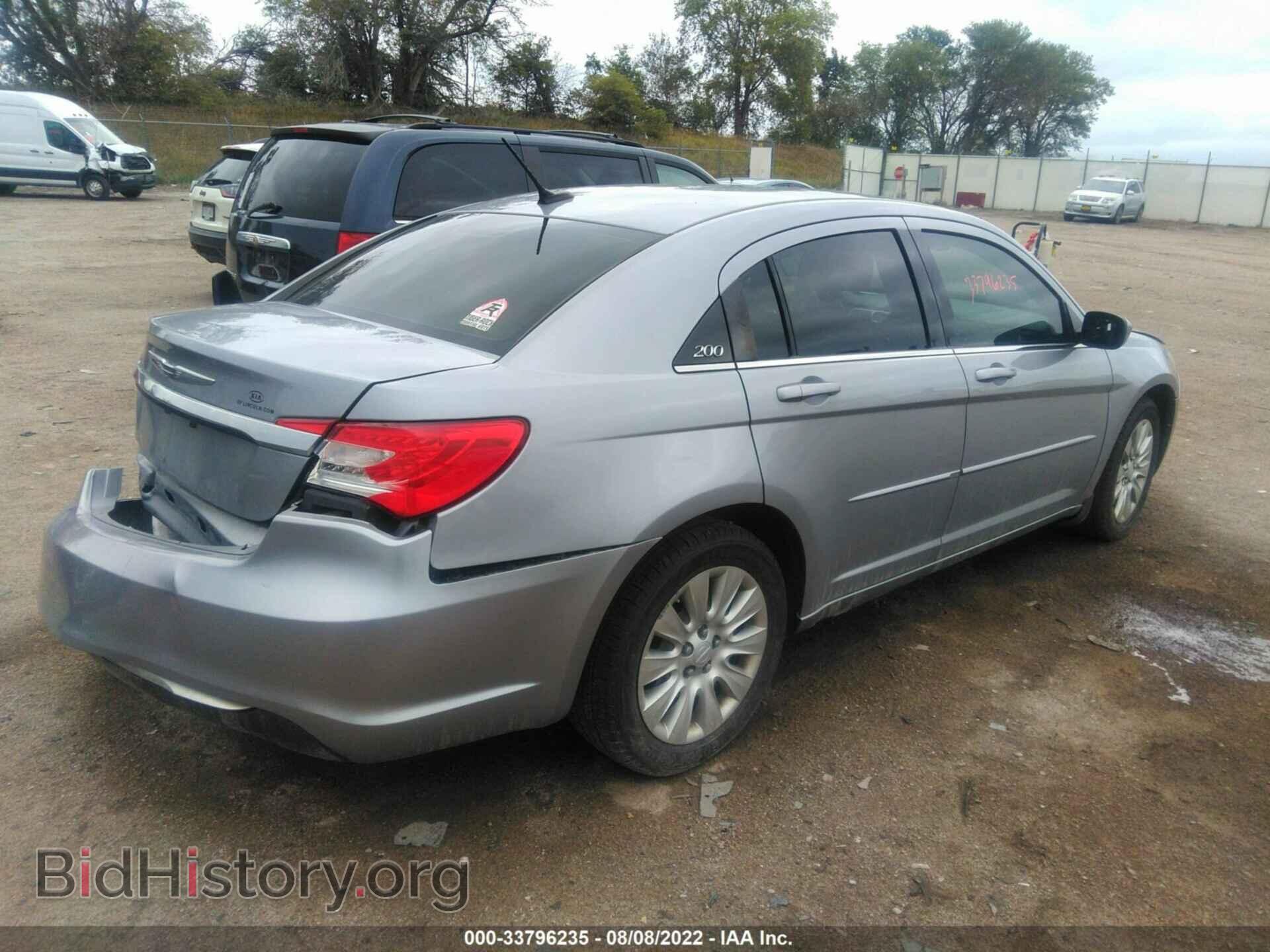 2014 CHRYSLER 200 - VIN: 1C3CCBAB4EN167735 - Фото 4