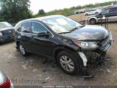 2014 Honda CR-V EXL, черный — VIN 2HKRM4H7XEH722204, IAAI