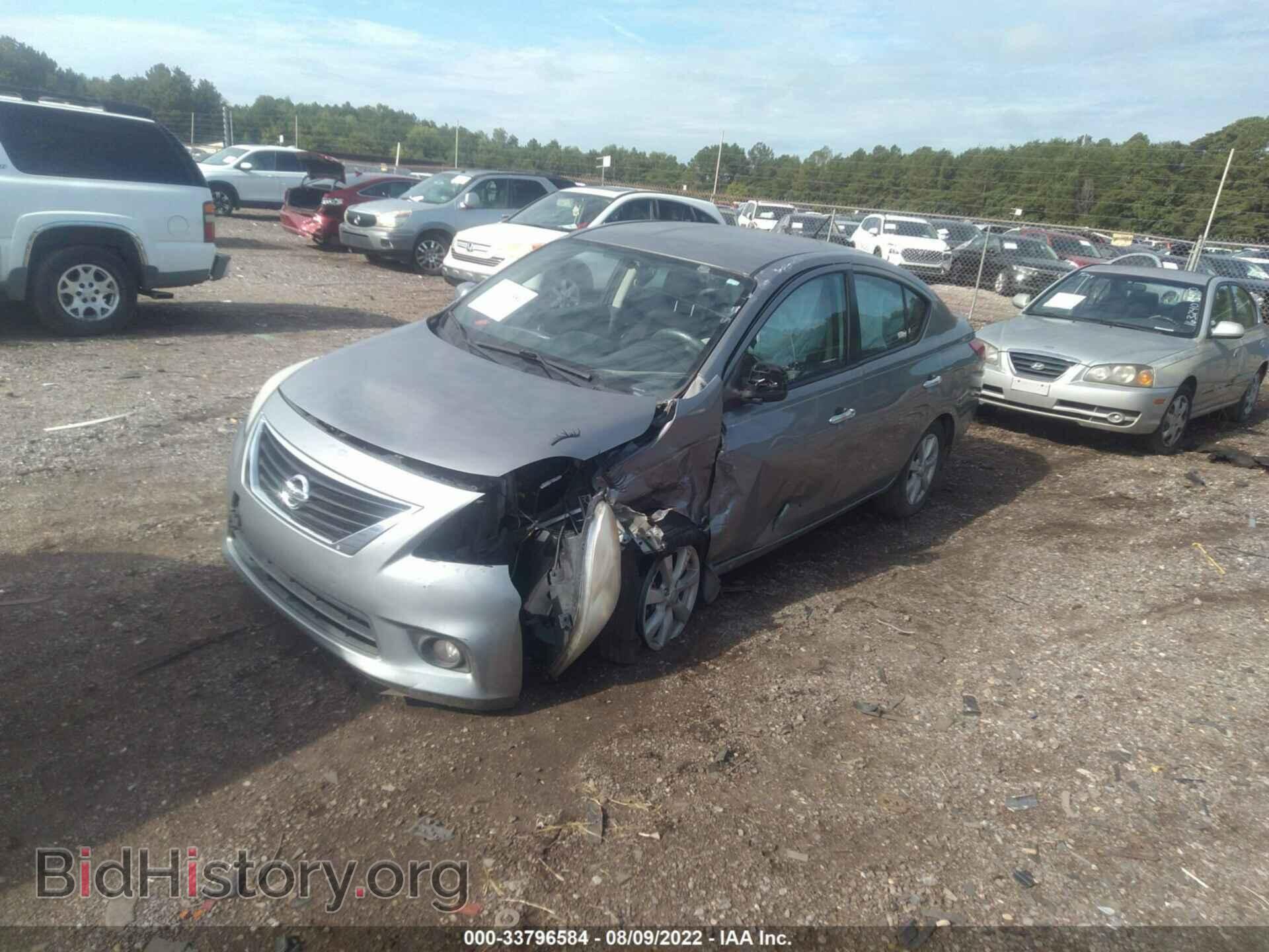 2012 NISSAN VERSA - VIN: 3N1CN7AP6CL879064 - Фото 2